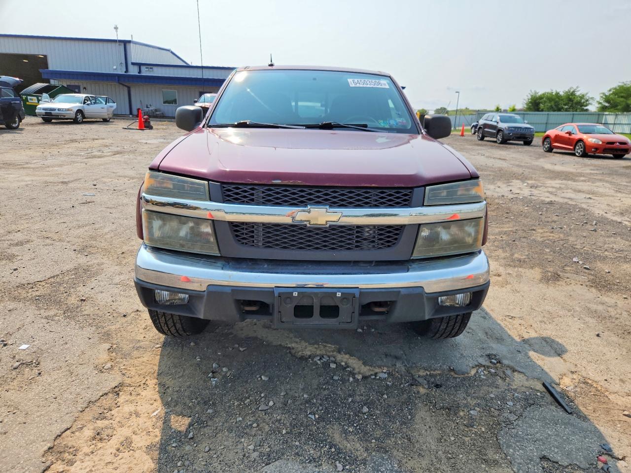 2008 Chevrolet Colorado Red vin: 1GCDT13E788176238