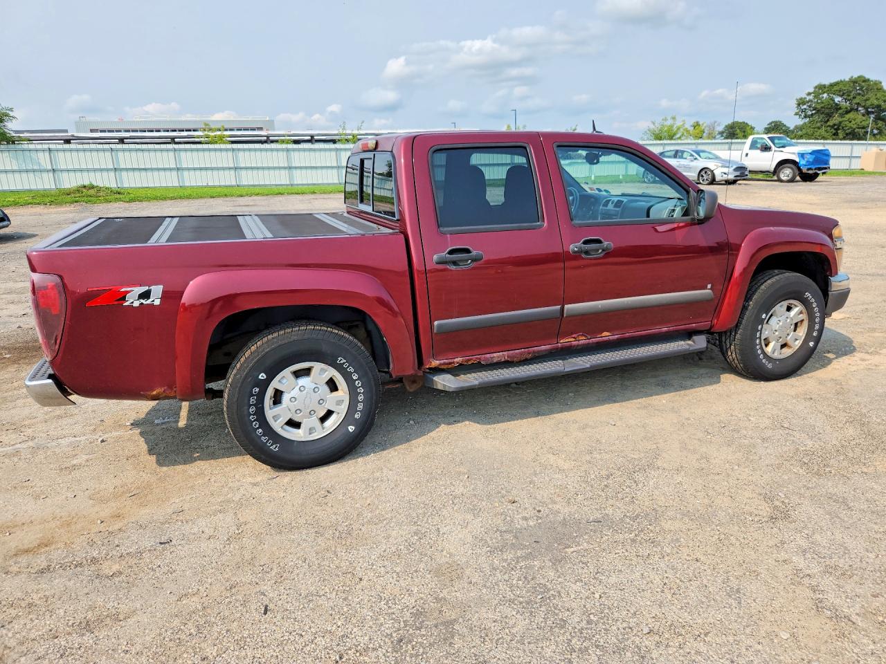 2008 Chevrolet Colorado Red vin: 1GCDT13E788176238