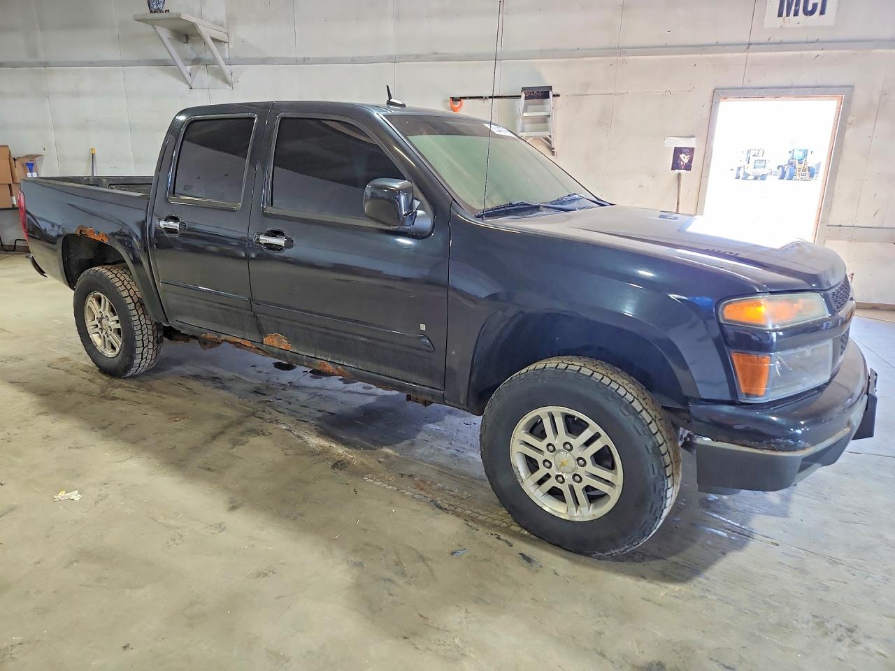 2009 Chevrolet Colorado Black vin: 1GCDT13E898131066