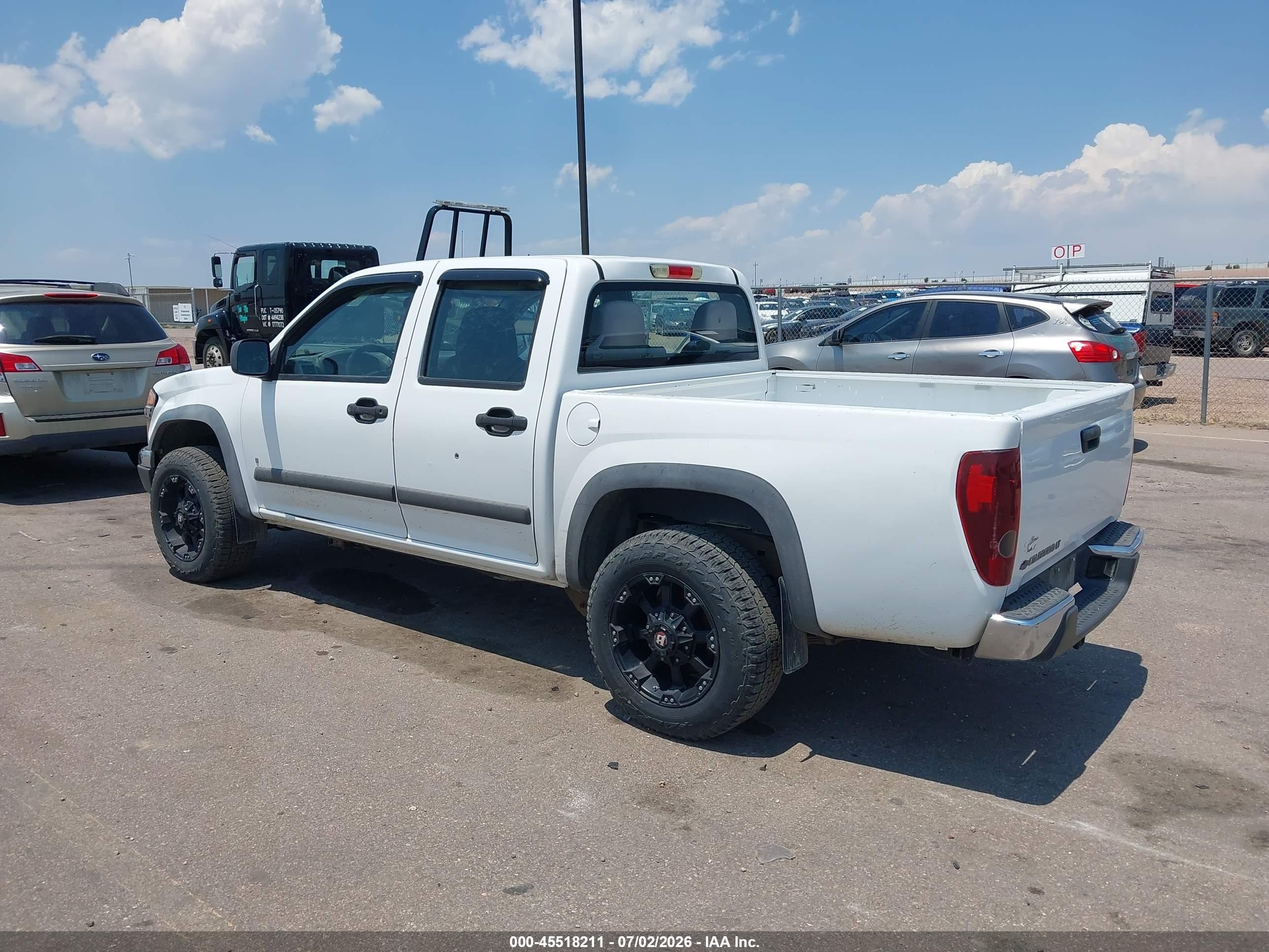 2007 Chevrolet Colorado Lt White vin: 1GCDT13E978183495