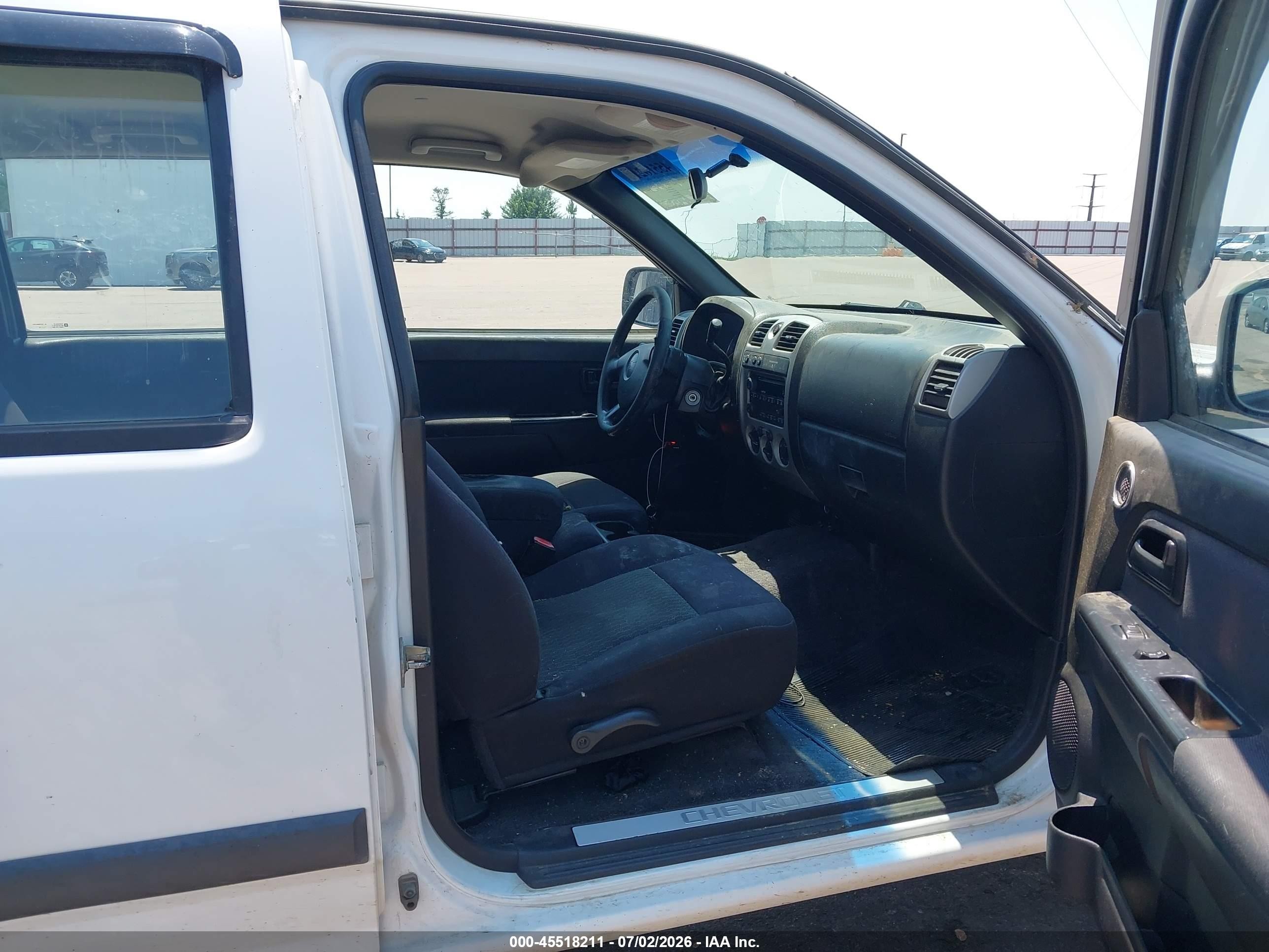 2007 Chevrolet Colorado Lt White vin: 1GCDT13E978183495