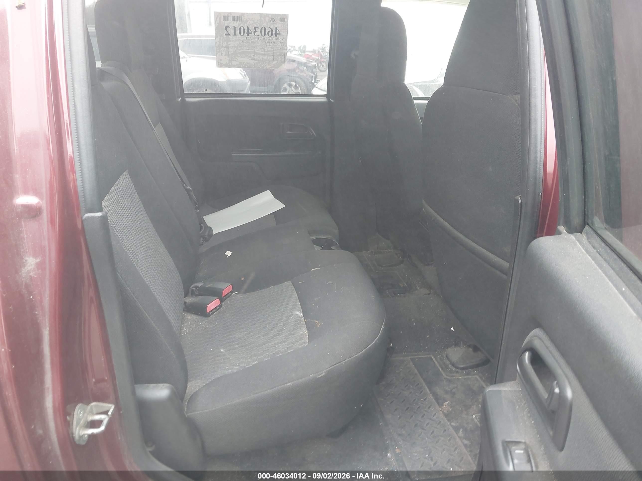 2007 Chevrolet Colorado Lt Burgundy vin: 1GCDT13E978211330