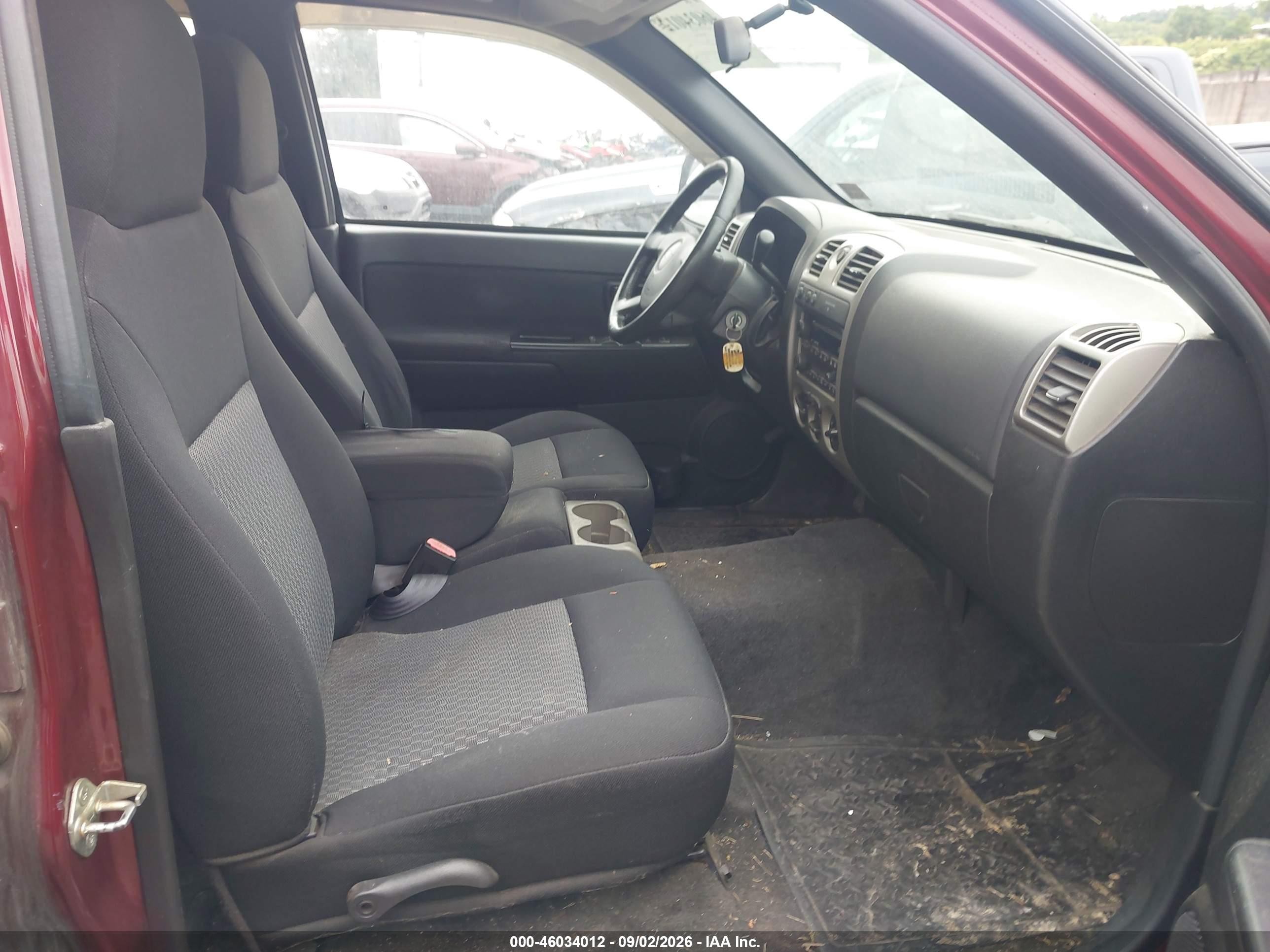 2007 Chevrolet Colorado Lt Burgundy vin: 1GCDT13E978211330