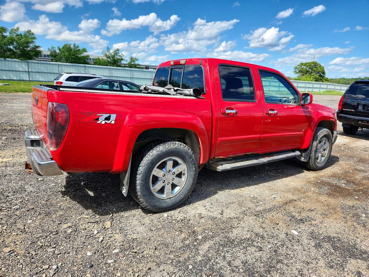 2009 Chevrolet Colorado Red vin: 1GCDT13E998135675