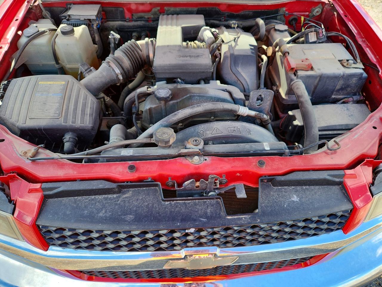 2009 Chevrolet Colorado Red vin: 1GCDT13E998135675