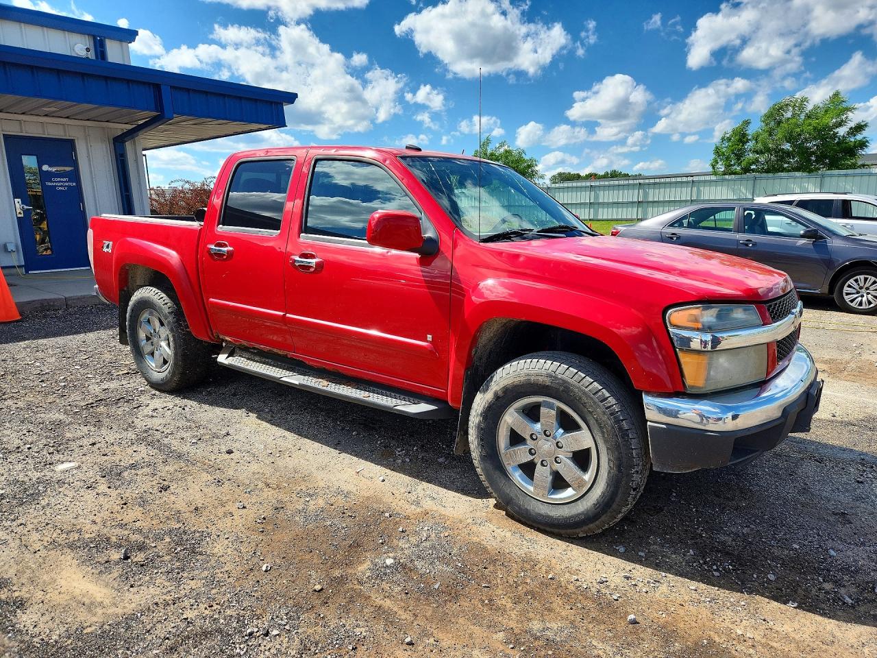 2009 Chevrolet Colorado Red vin: 1GCDT13E998135675