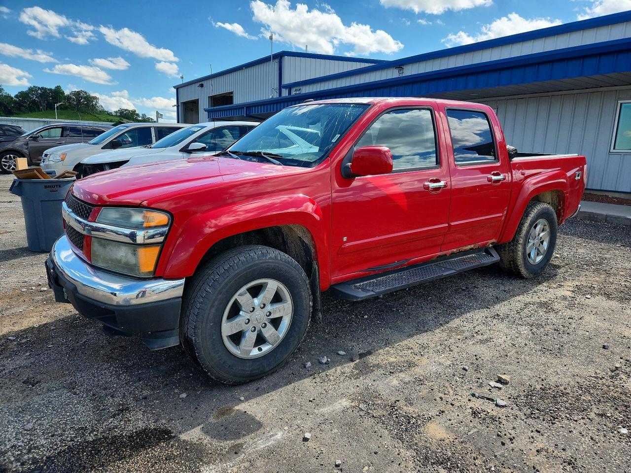 2009 Chevrolet Colorado Red vin: 1GCDT13E998135675