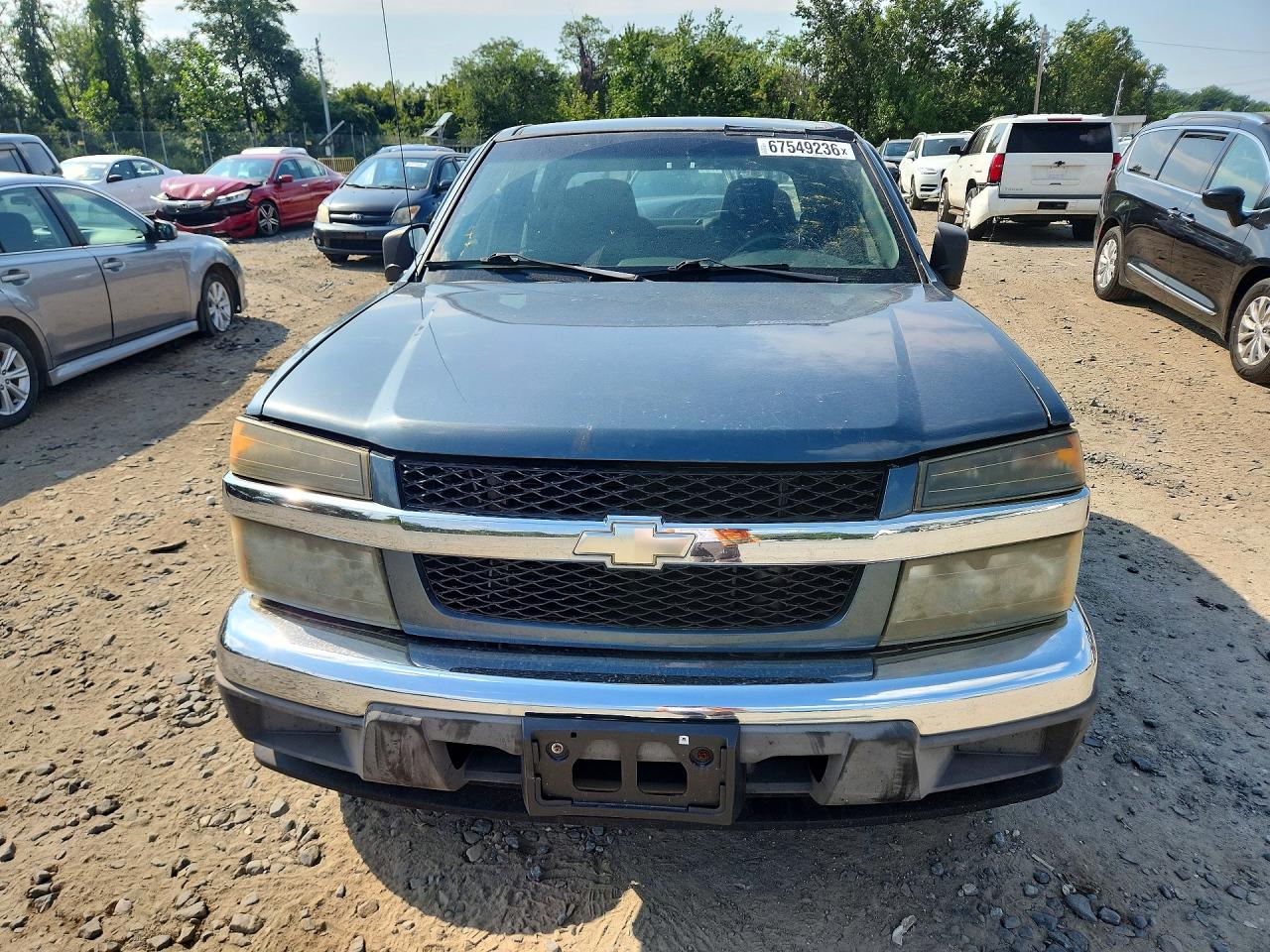 2007 Chevrolet Colorado Gray vin: 1GCDT13EX78171520