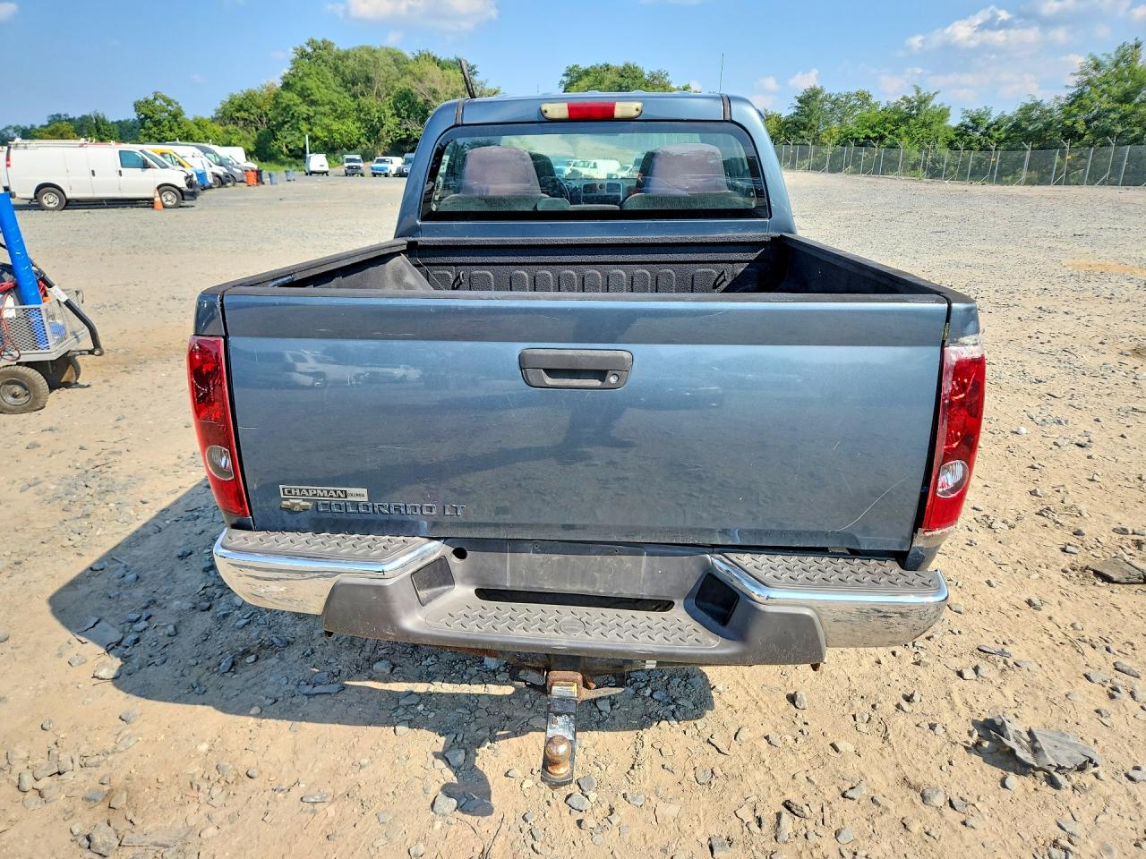 2007 Chevrolet Colorado Gray vin: 1GCDT13EX78171520