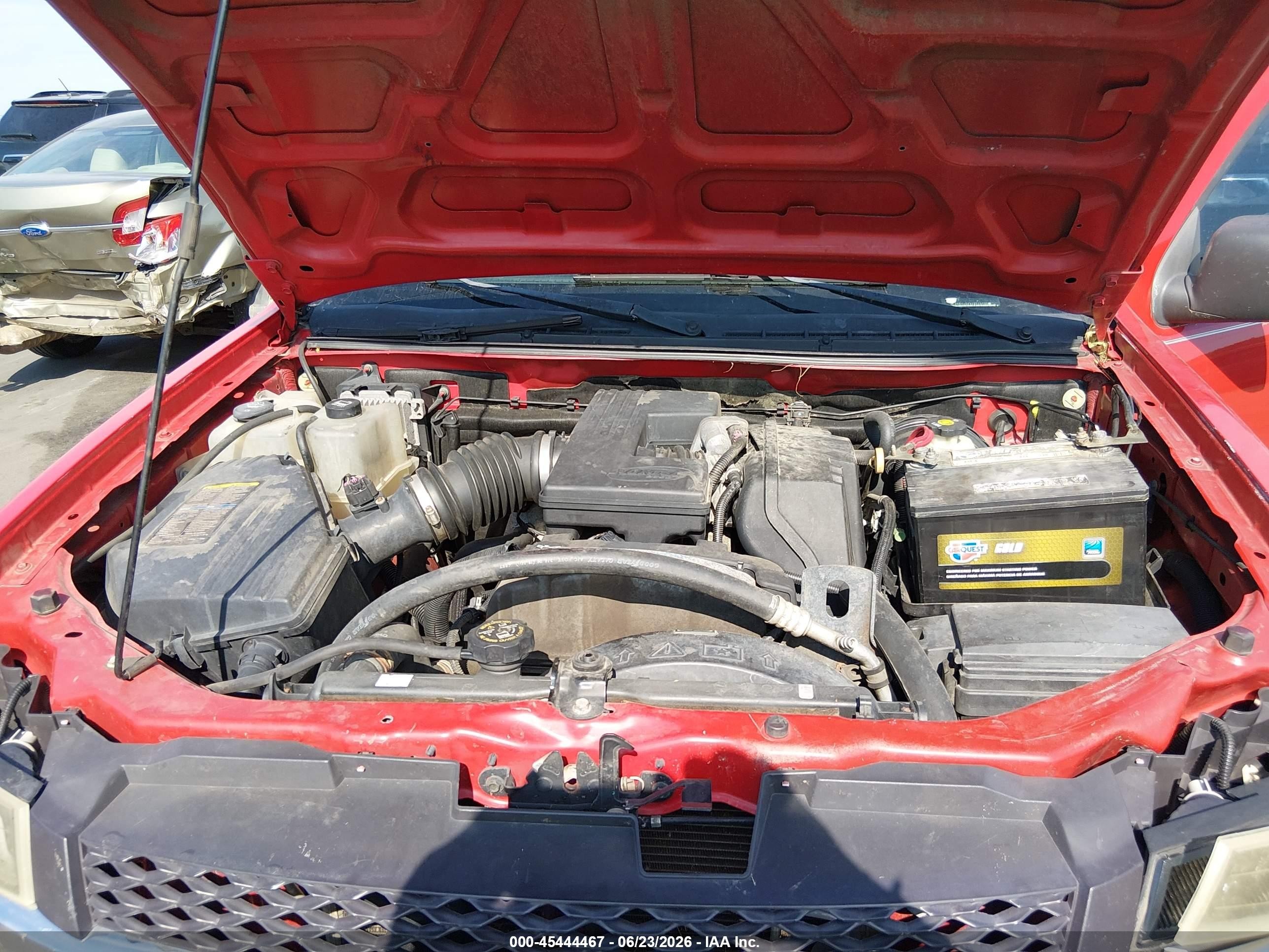 2007 Chevrolet Colorado Lt Red vin: 1GCDT13EX78213202