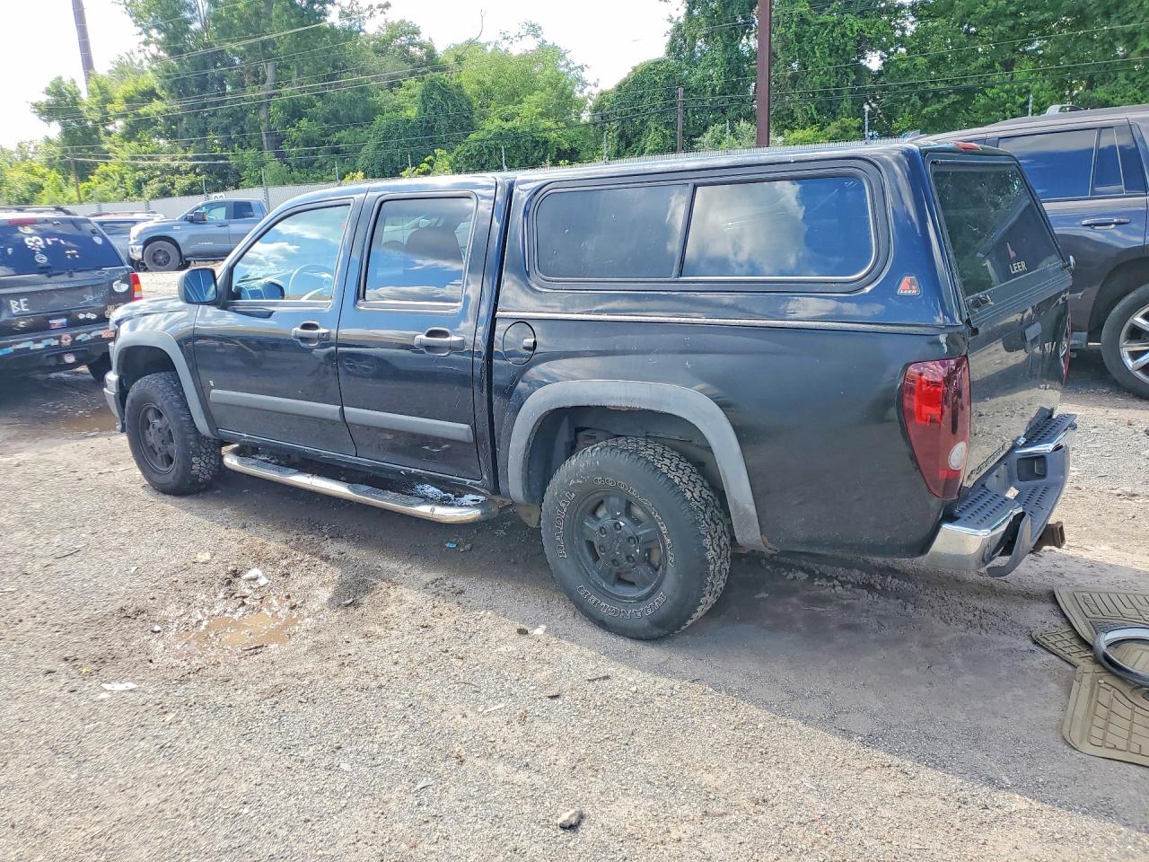 2008 Chevrolet Colorado Black vin: 1GCDT13EX88102828