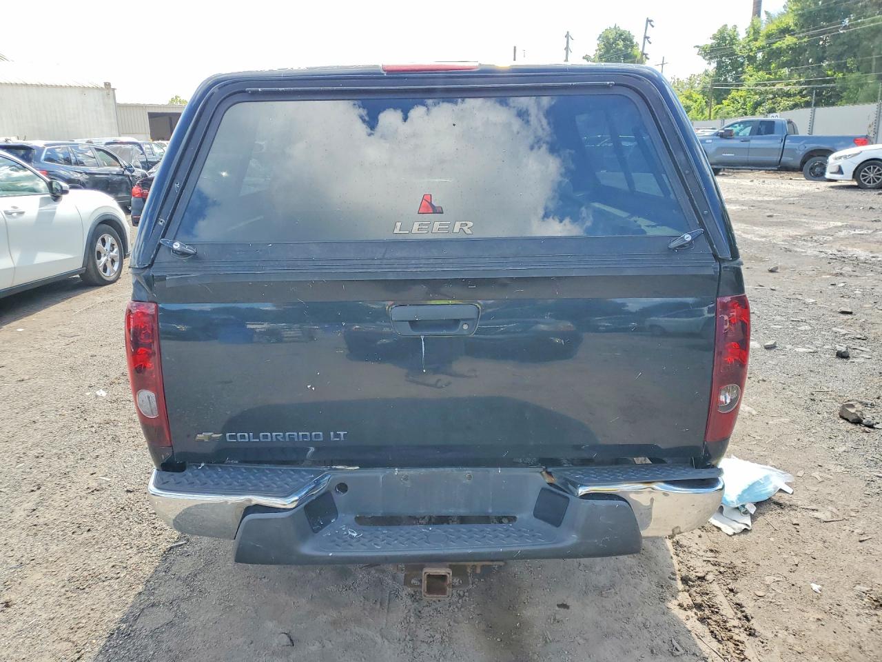 2008 Chevrolet Colorado Black vin: 1GCDT13EX88102828