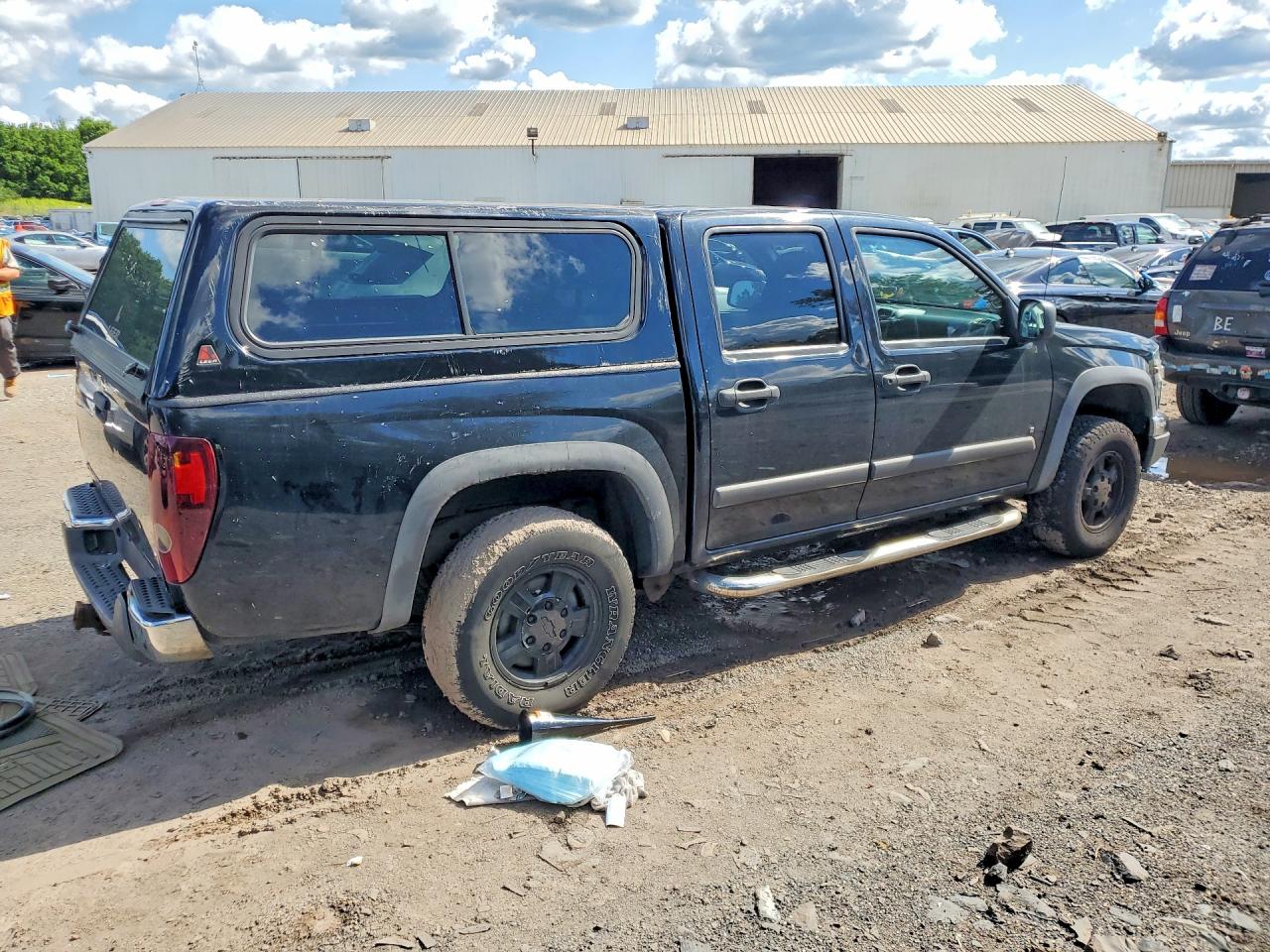 2008 Chevrolet Colorado Black vin: 1GCDT13EX88102828