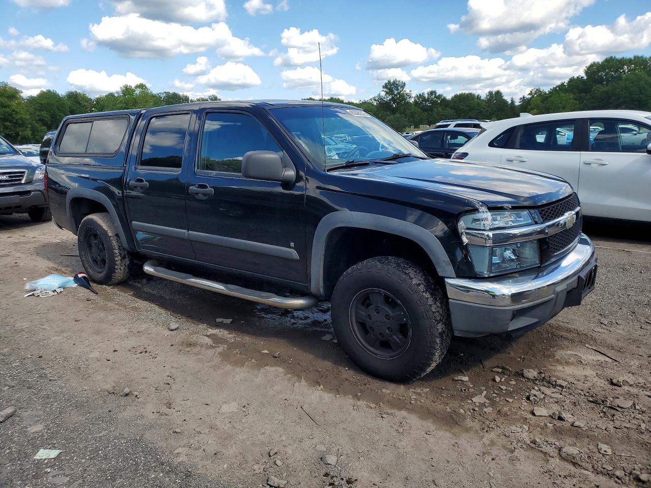 2008 Chevrolet Colorado Black vin: 1GCDT13EX88102828