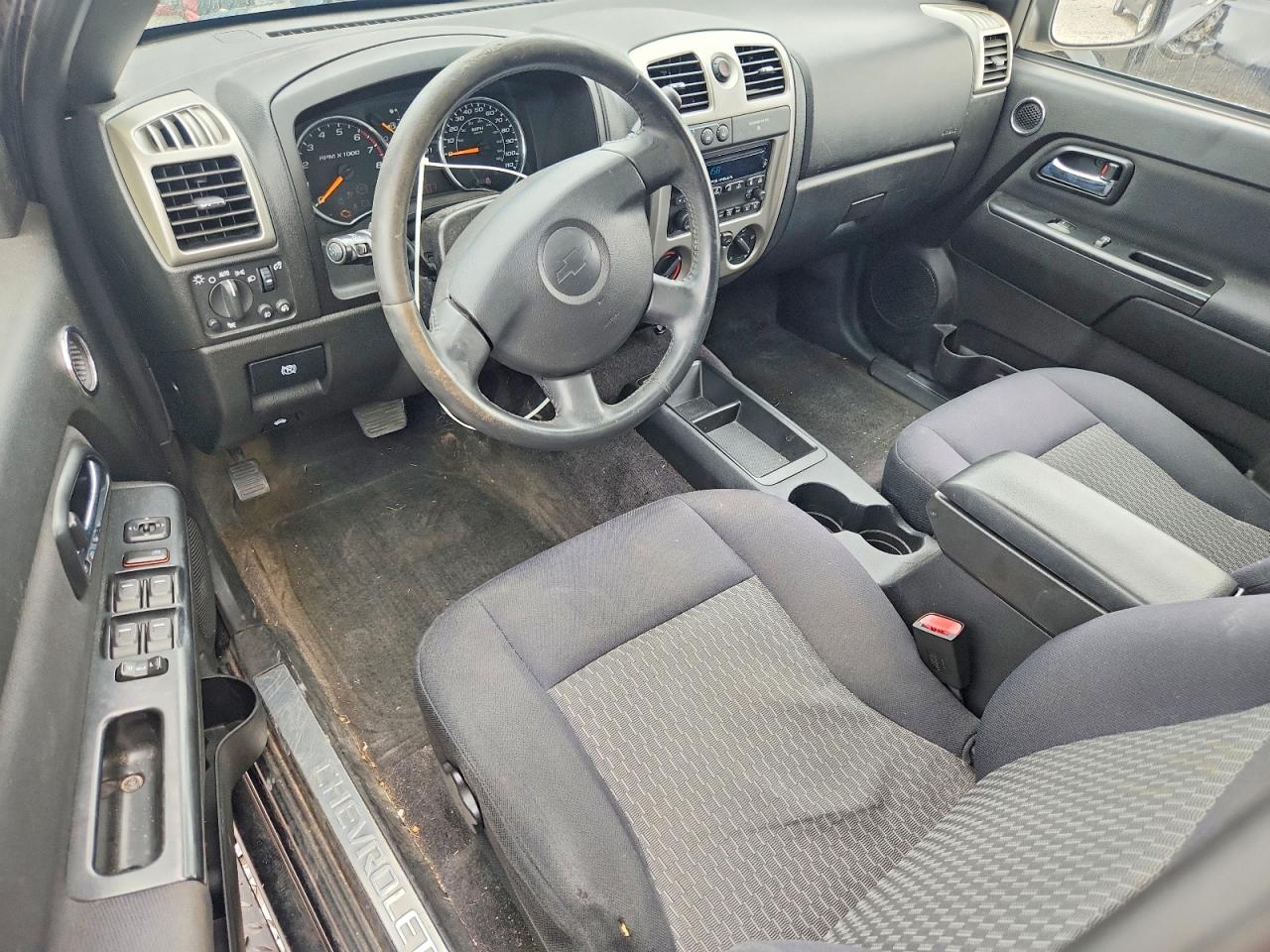 2008 Chevrolet Colorado Black vin: 1GCDT13EX88146666