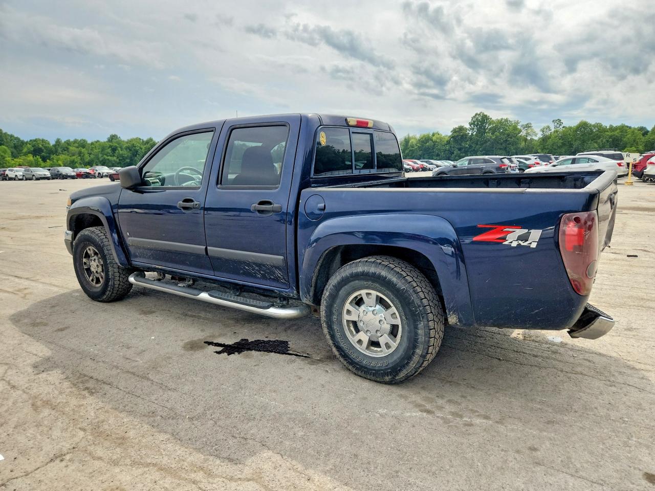 2008 Chevrolet Colorado Blue vin: 1GCDT13EX88147719