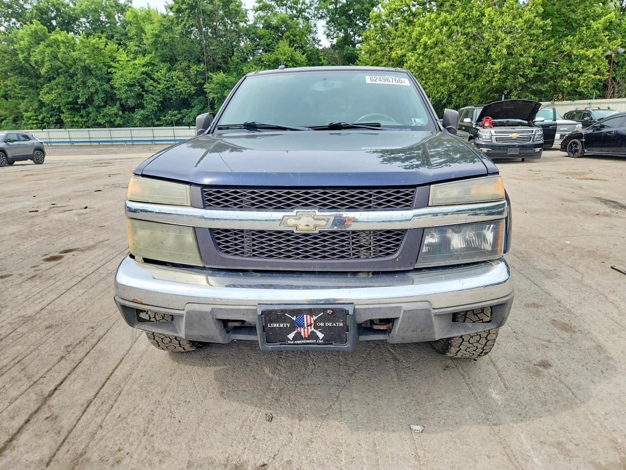 2008 Chevrolet Colorado Blue vin: 1GCDT13EX88147719