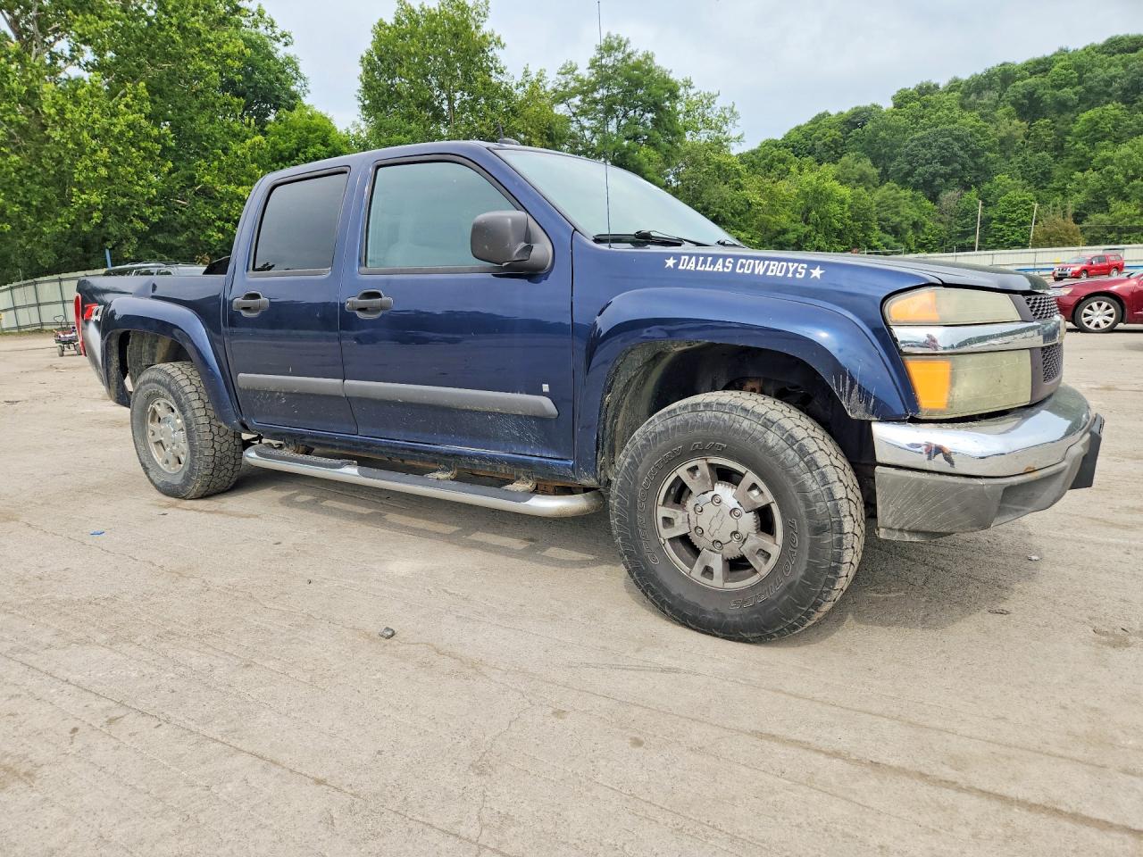 2008 Chevrolet Colorado Blue vin: 1GCDT13EX88147719