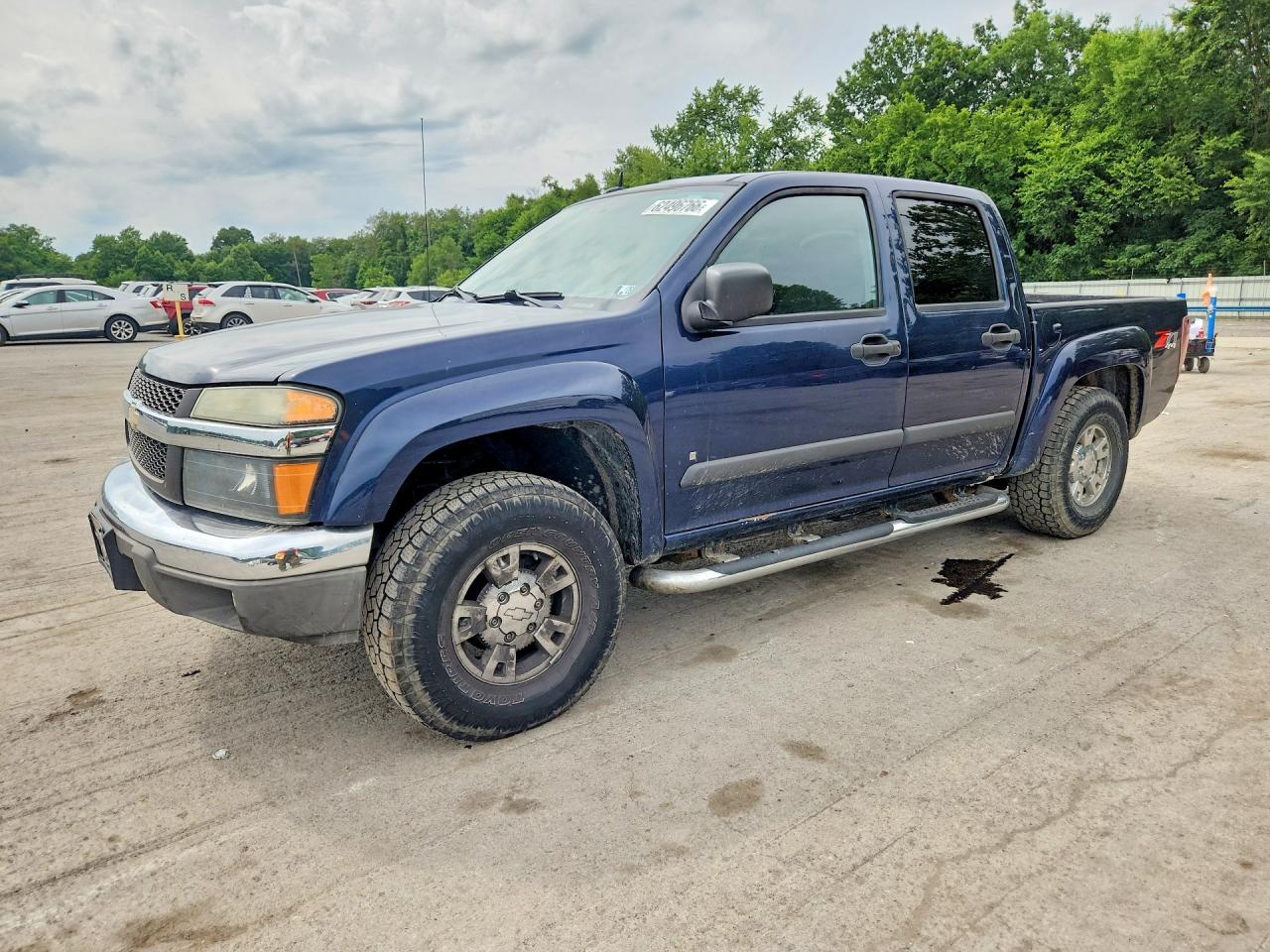 2008 Chevrolet Colorado Blue vin: 1GCDT13EX88147719