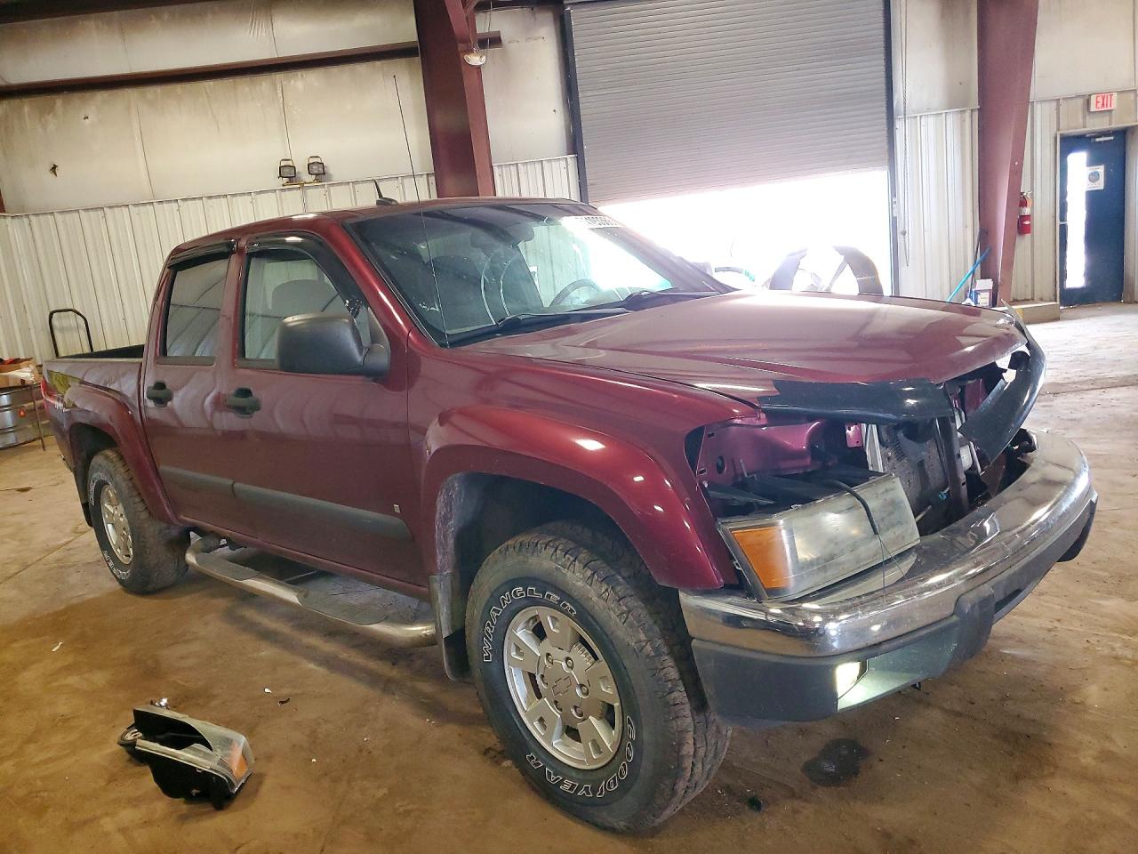 2008 Chevrolet Colorado Бордовый vin: 1GCDT13EX88175651