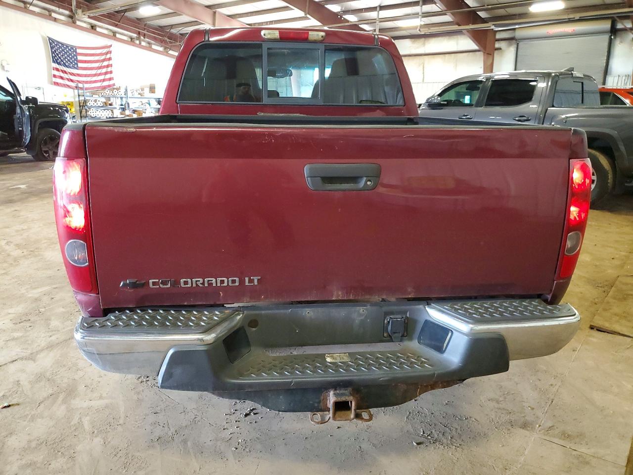 2008 Chevrolet Colorado Бордовый vin: 1GCDT13EX88175651