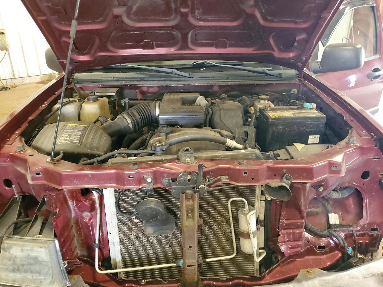 2008 Chevrolet Colorado Бордовый vin: 1GCDT13EX88175651