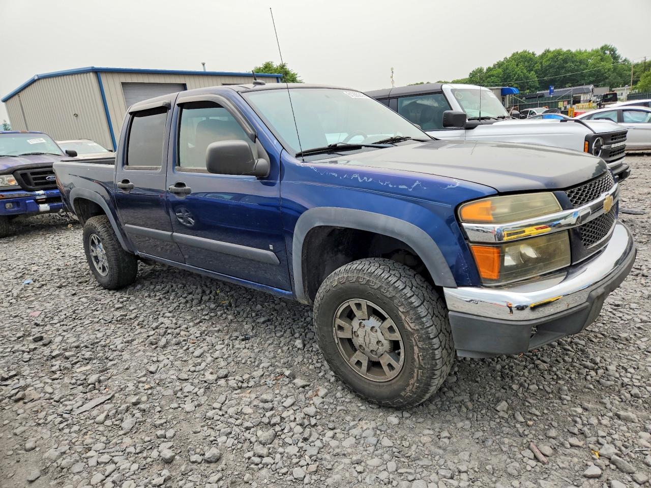 2008 Chevrolet Colorado Blue vin: 1GCDT13EX88180185