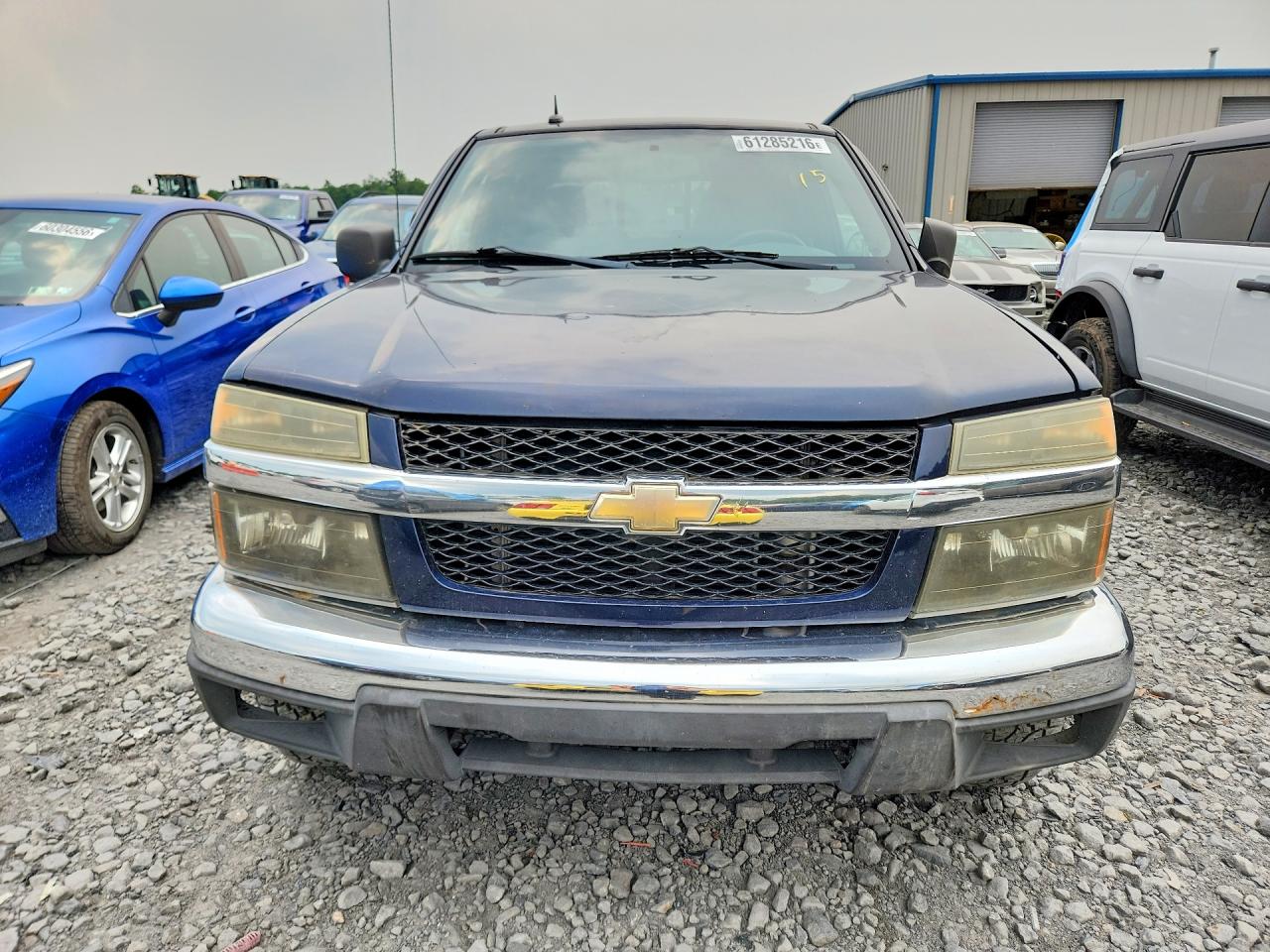 2008 Chevrolet Colorado Blue vin: 1GCDT13EX88180185