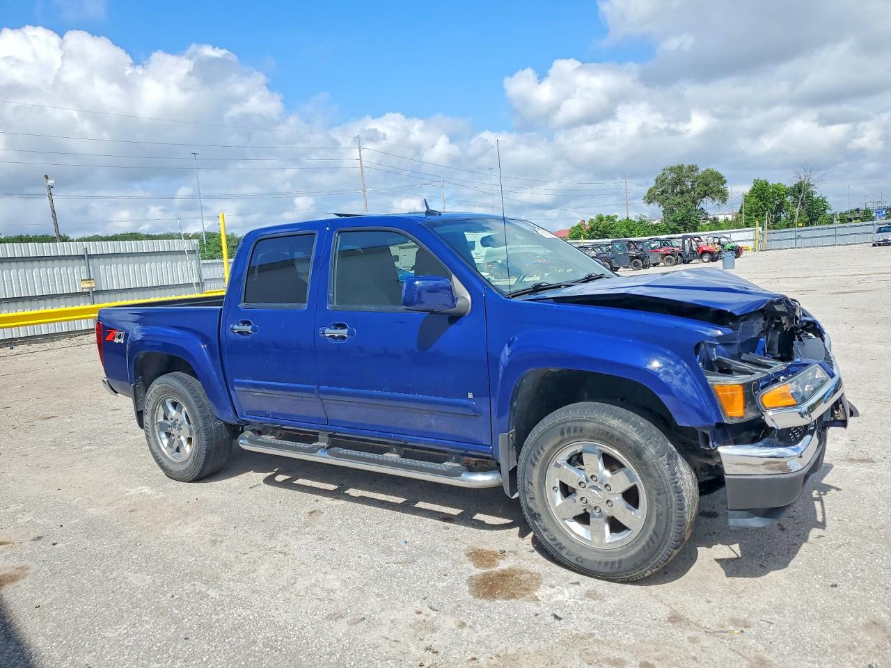 2009 Chevrolet Colorado Blue vin: 1GCDT13EX98107609