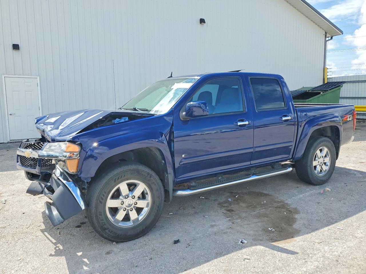 2009 Chevrolet Colorado Blue vin: 1GCDT13EX98107609