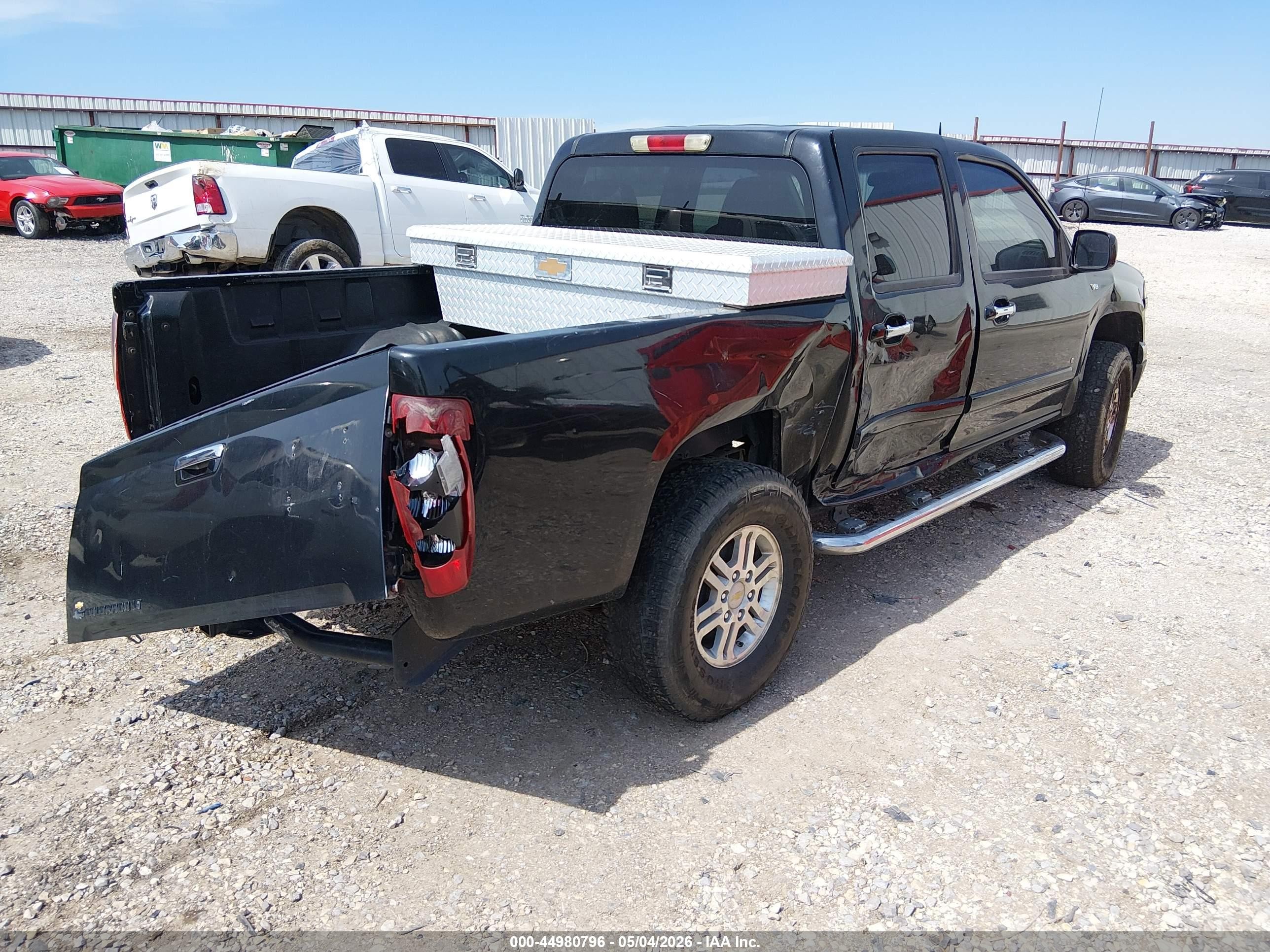 2009 Chevrolet Colorado Lt Черный vin: 1GCDT13L698158085