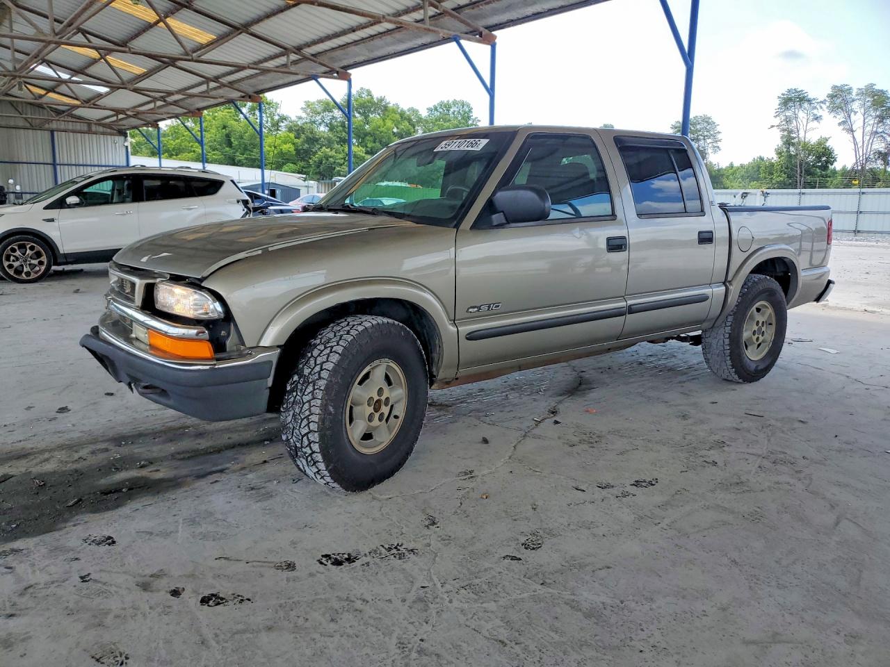 2001 Chevrolet S Truck S10 Gold vin: 1GCDT13W11K262873