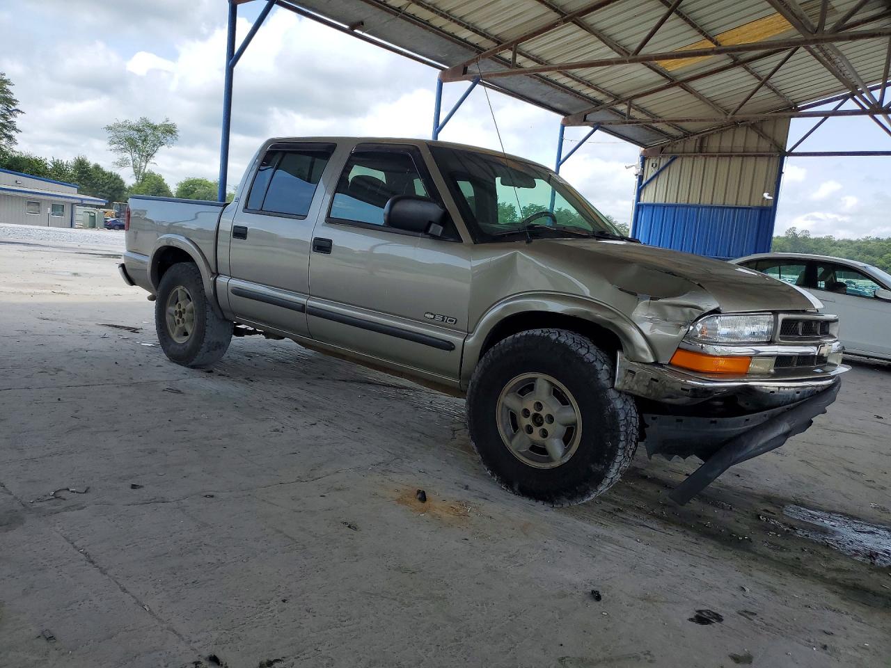 2001 Chevrolet S Truck S10 Gold vin: 1GCDT13W11K262873