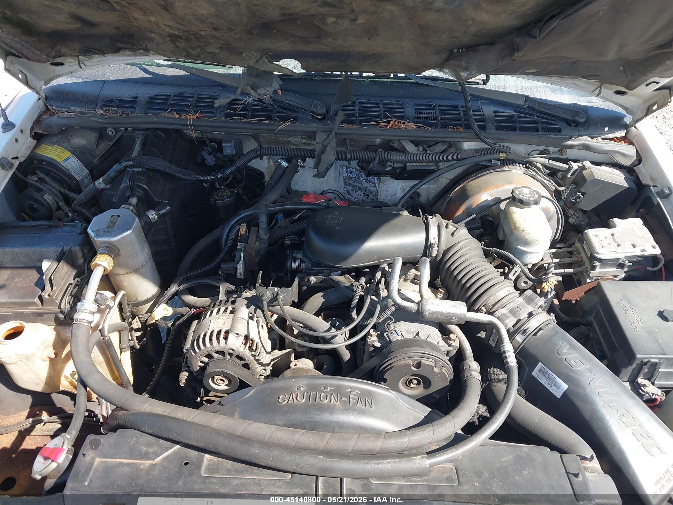 2002 Chevrolet S-10 Ls Белый vin: 1GCDT13W22K146860