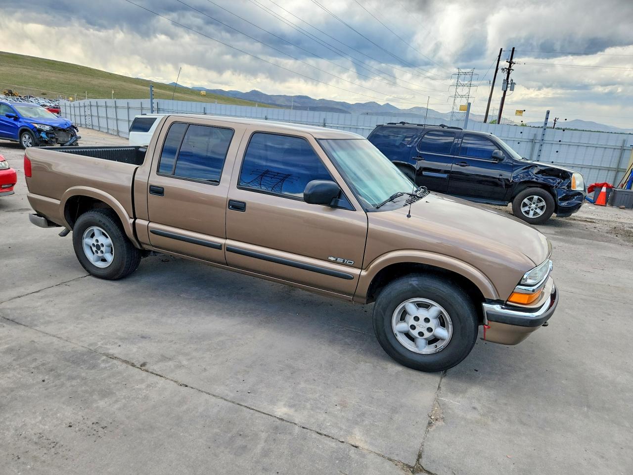 2002 Chevrolet S Truck S10 Gold vin: 1GCDT13W22K154604