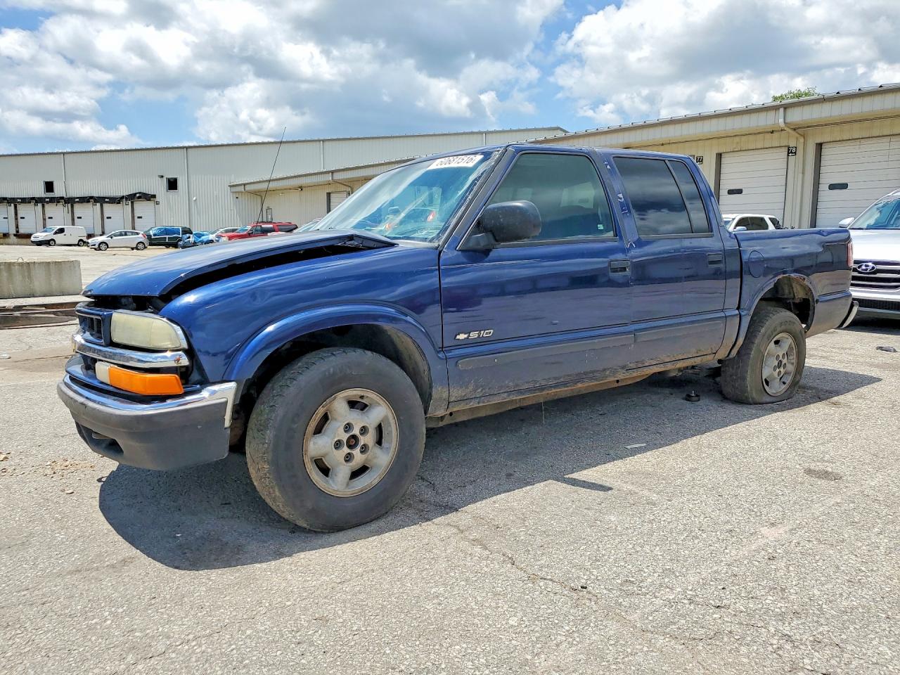 2002 Chevrolet .s10 Синий vin: 1GCDT13W62K192403