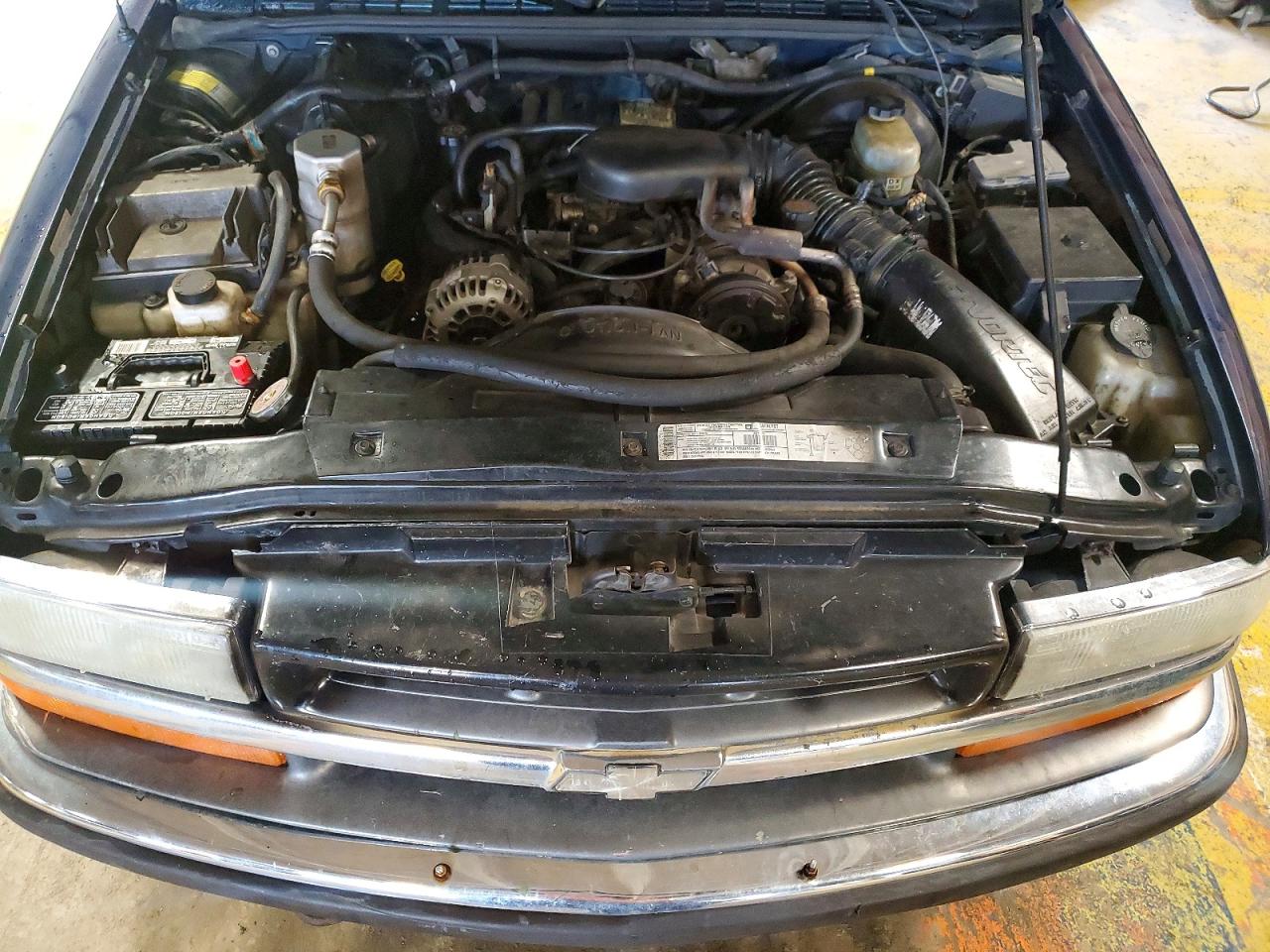 2001 Chevrolet S Truck S10 Blue vin: 1GCDT13W71K233720