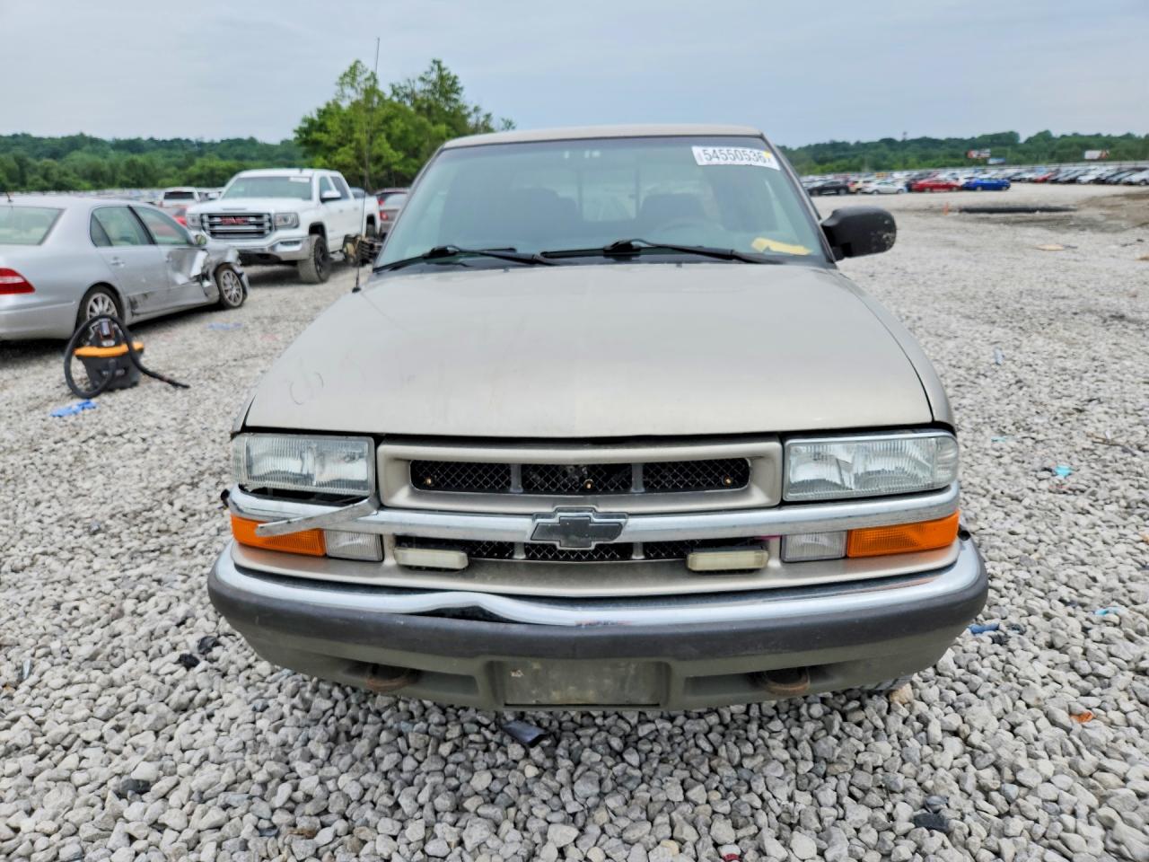 2002 Chevrolet S Truck S10 Tan vin: 1GCDT13W92K239701