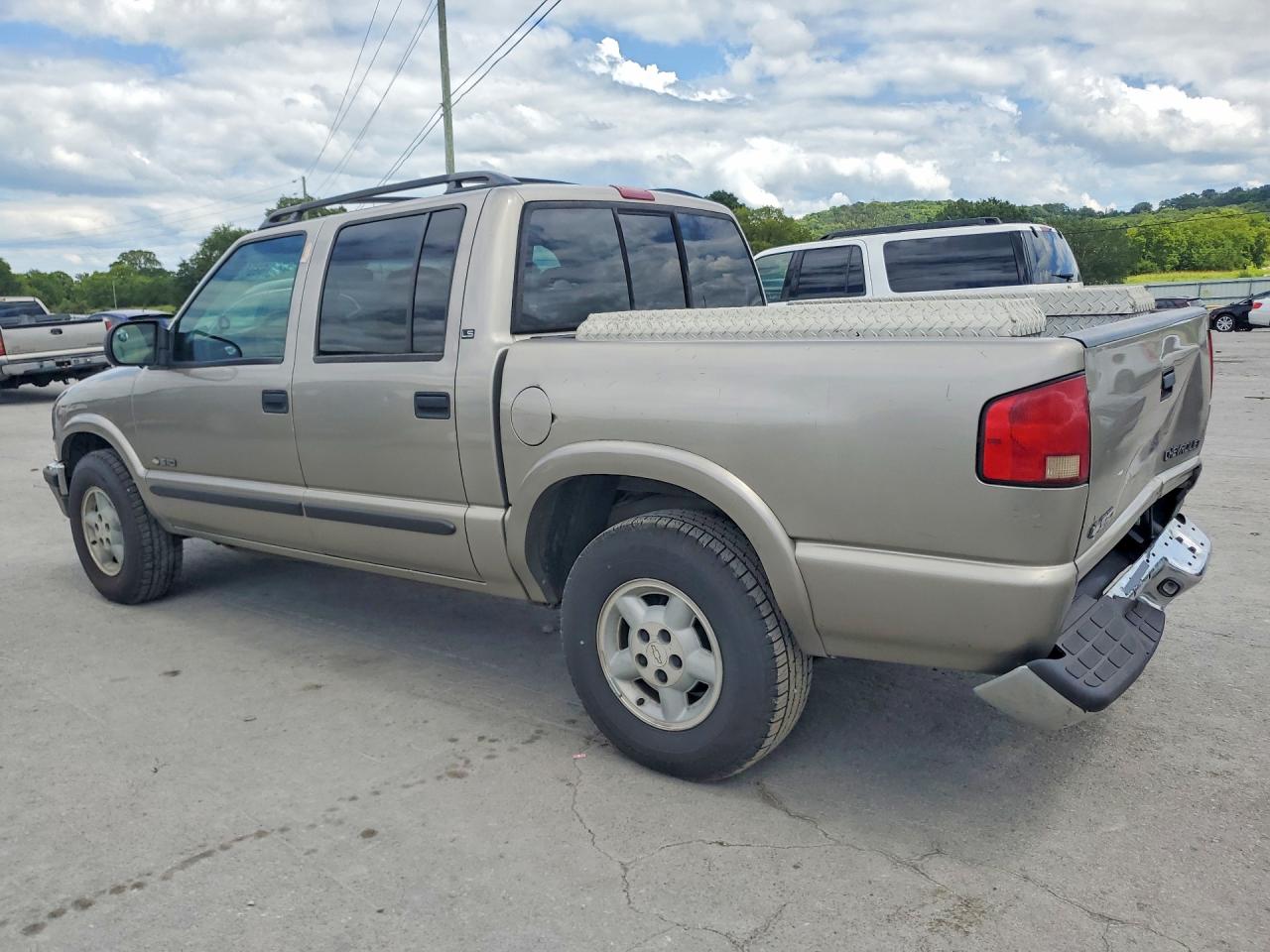 2001 Chevrolet S Truck S10 Tan vin: 1GCDT13WX1K214756
