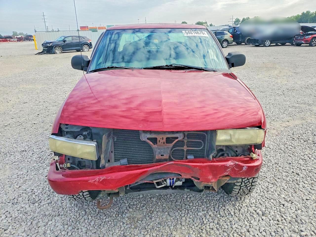 2003 Chevrolet S Truck S10 Burgundy vin: 1GCDT13X33K184995
