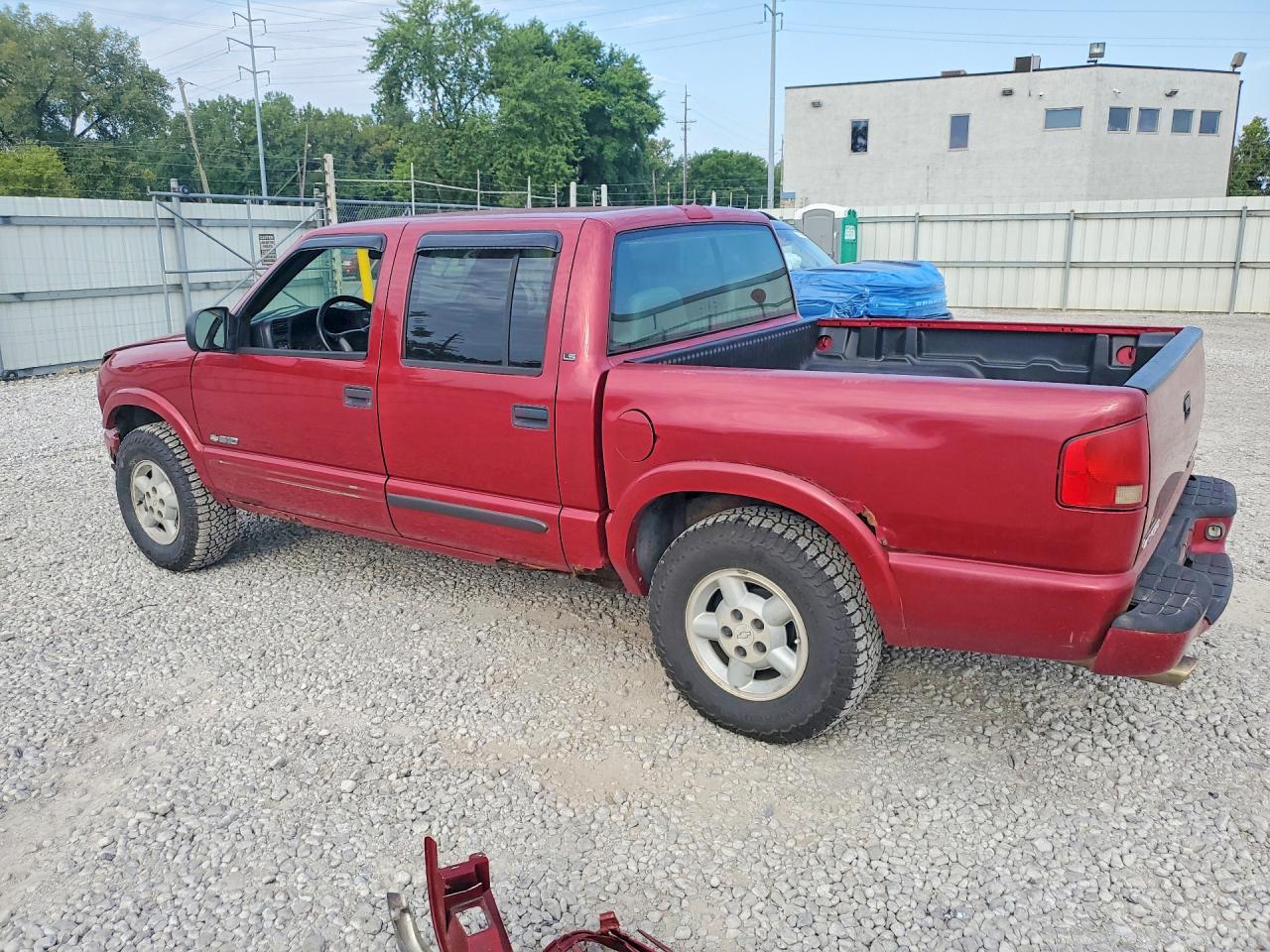 2003 Chevrolet S Truck S10 Burgundy vin: 1GCDT13X33K184995