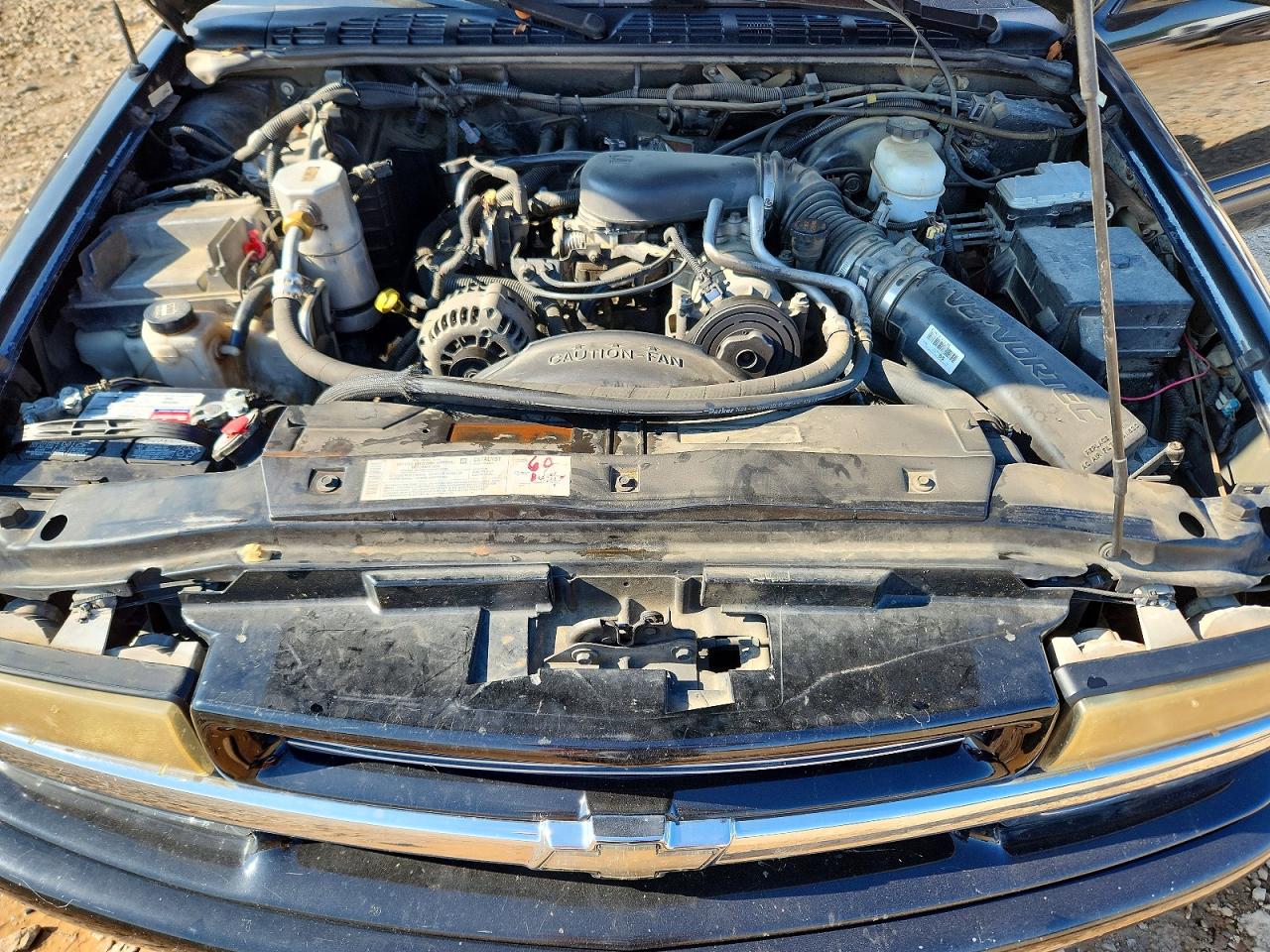 2004 Chevrolet S Truck S10 Black vin: 1GCDT13X64K118765