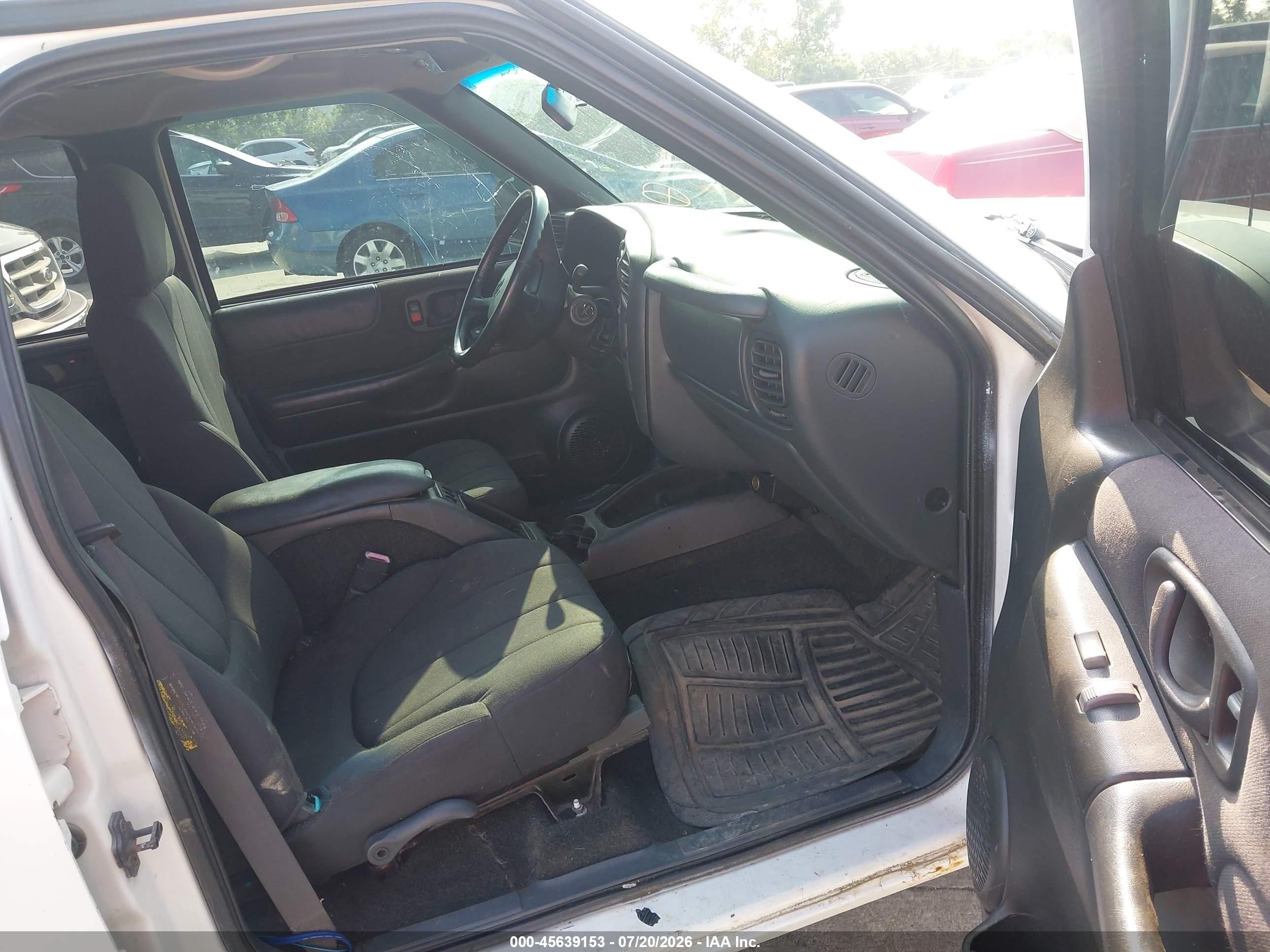 2003 Chevrolet S-10 Ls White vin: 1GCDT13X73K137551