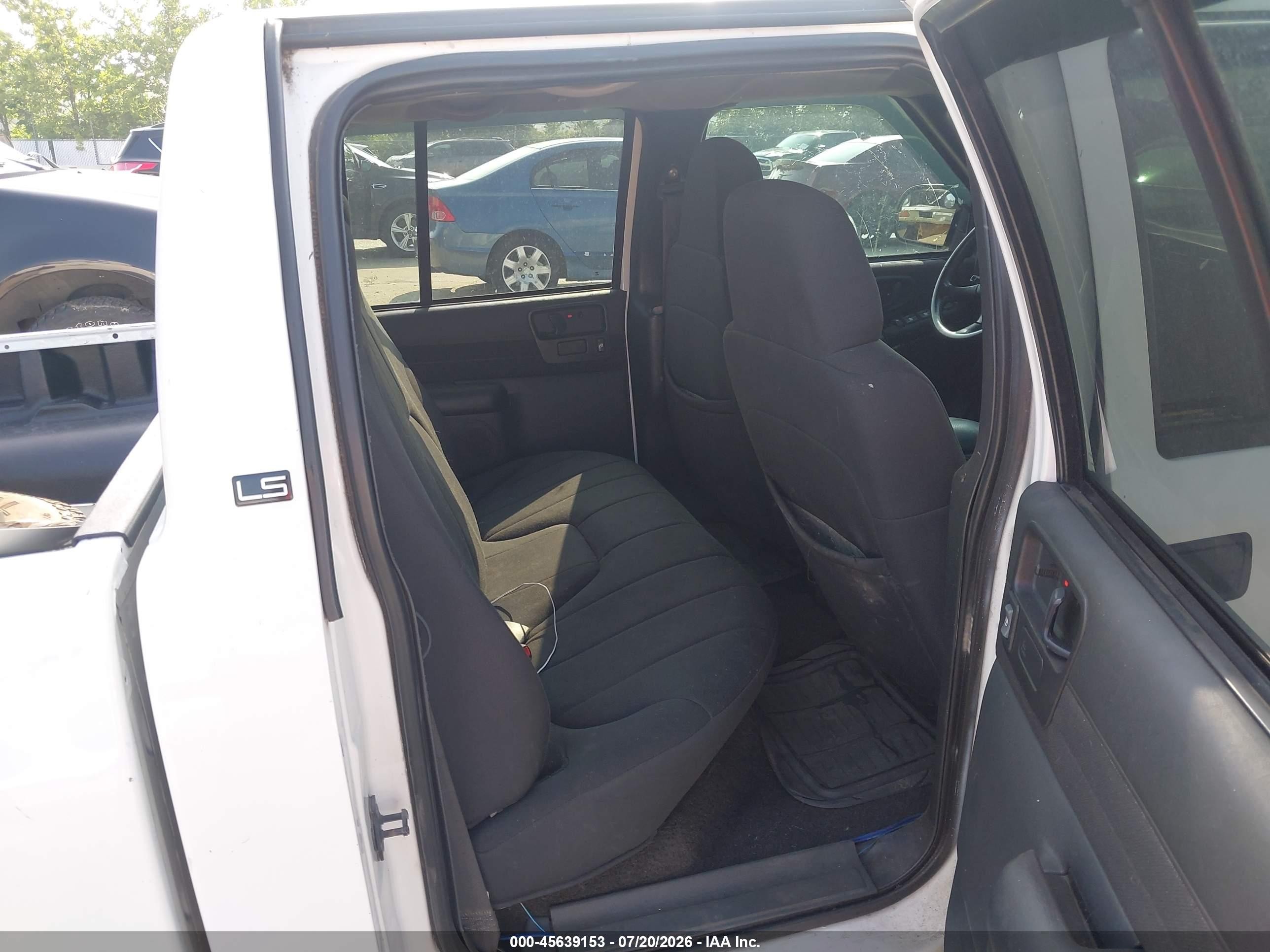 2003 Chevrolet S-10 Ls White vin: 1GCDT13X73K137551