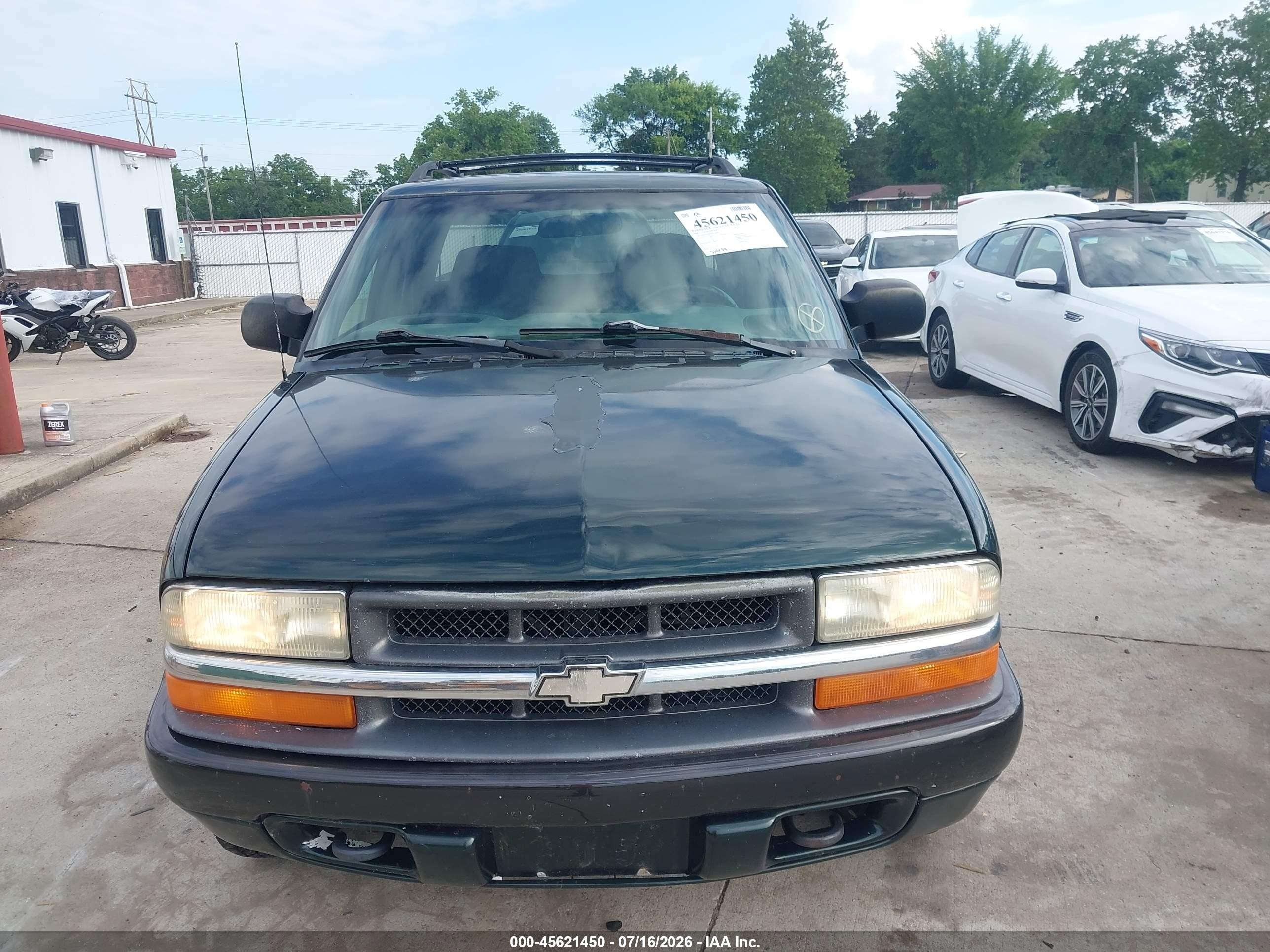 2003 Chevrolet S-10 Ls Black vin: 1GCDT13X83K164600