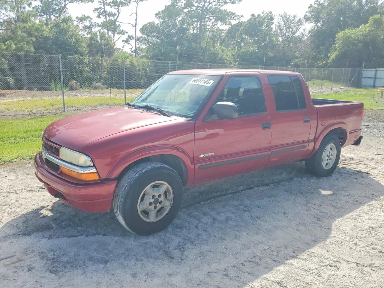 2004 Chevrolet S Truck S10 Maroon vin: 1GCDT13X84K102499