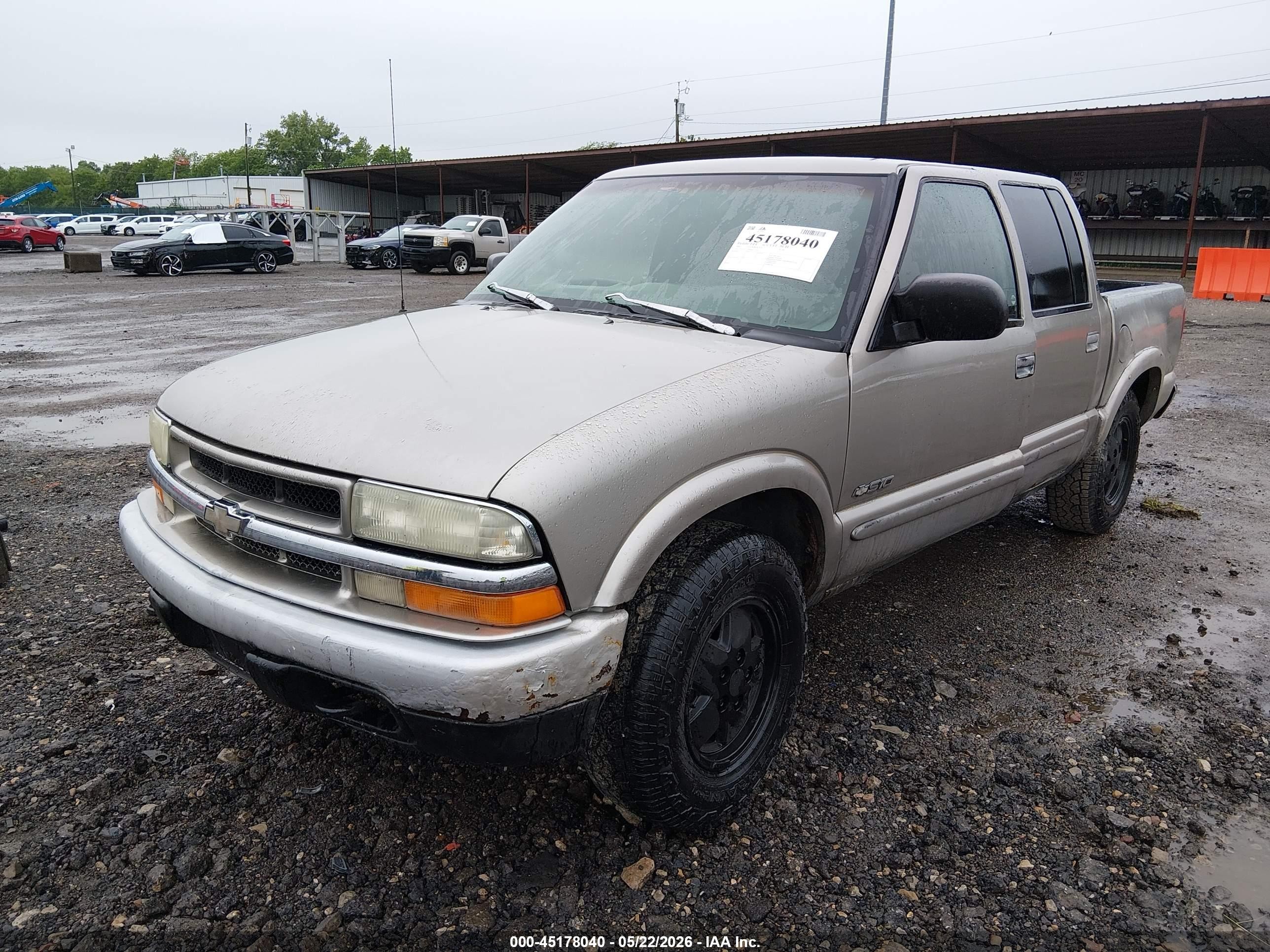 2003 Chevrolet S-10 Ls Серебряный vin: 1GCDT13X93K137034