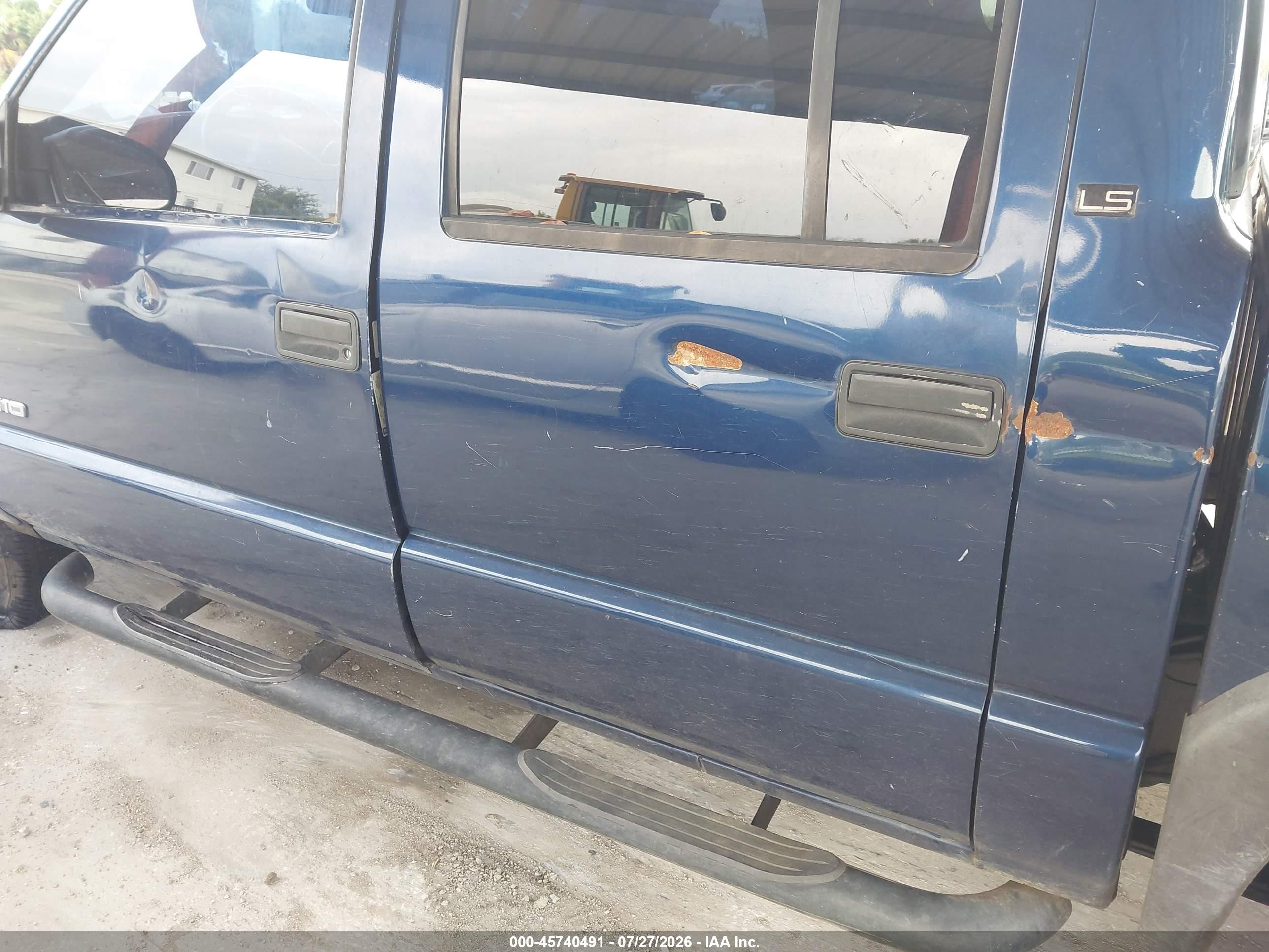 2004 Chevrolet S-10 Ls Синий vin: 1GCDT13XX4K109535