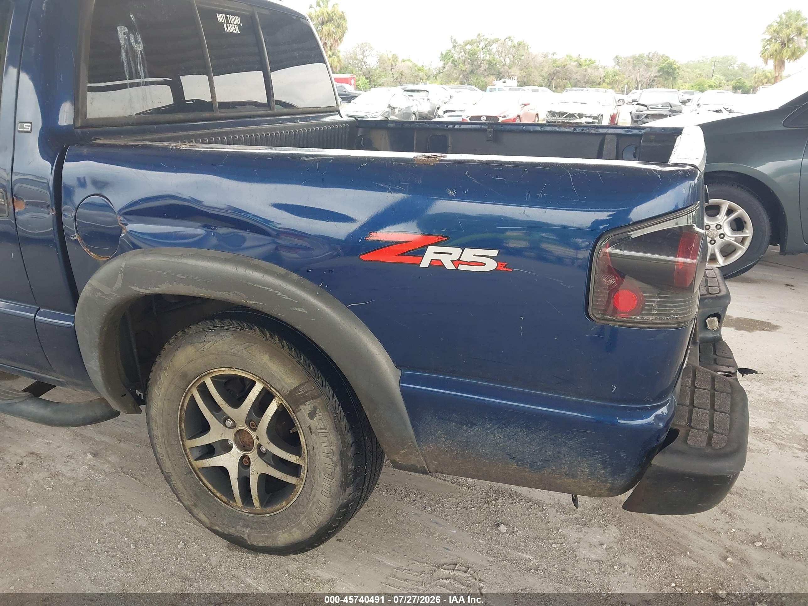 2004 Chevrolet S-10 Ls Синий vin: 1GCDT13XX4K109535