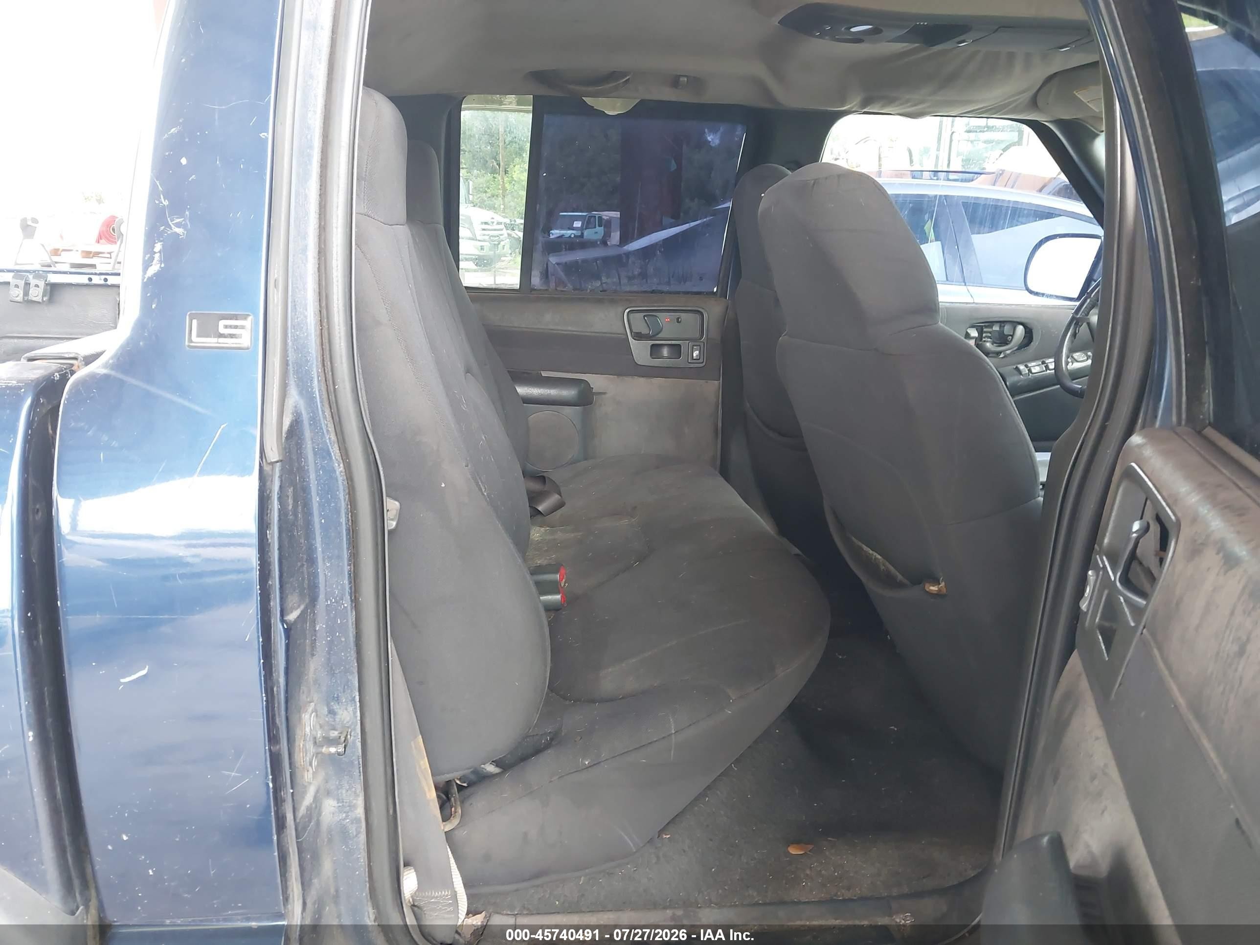 2004 Chevrolet S-10 Ls Синий vin: 1GCDT13XX4K109535